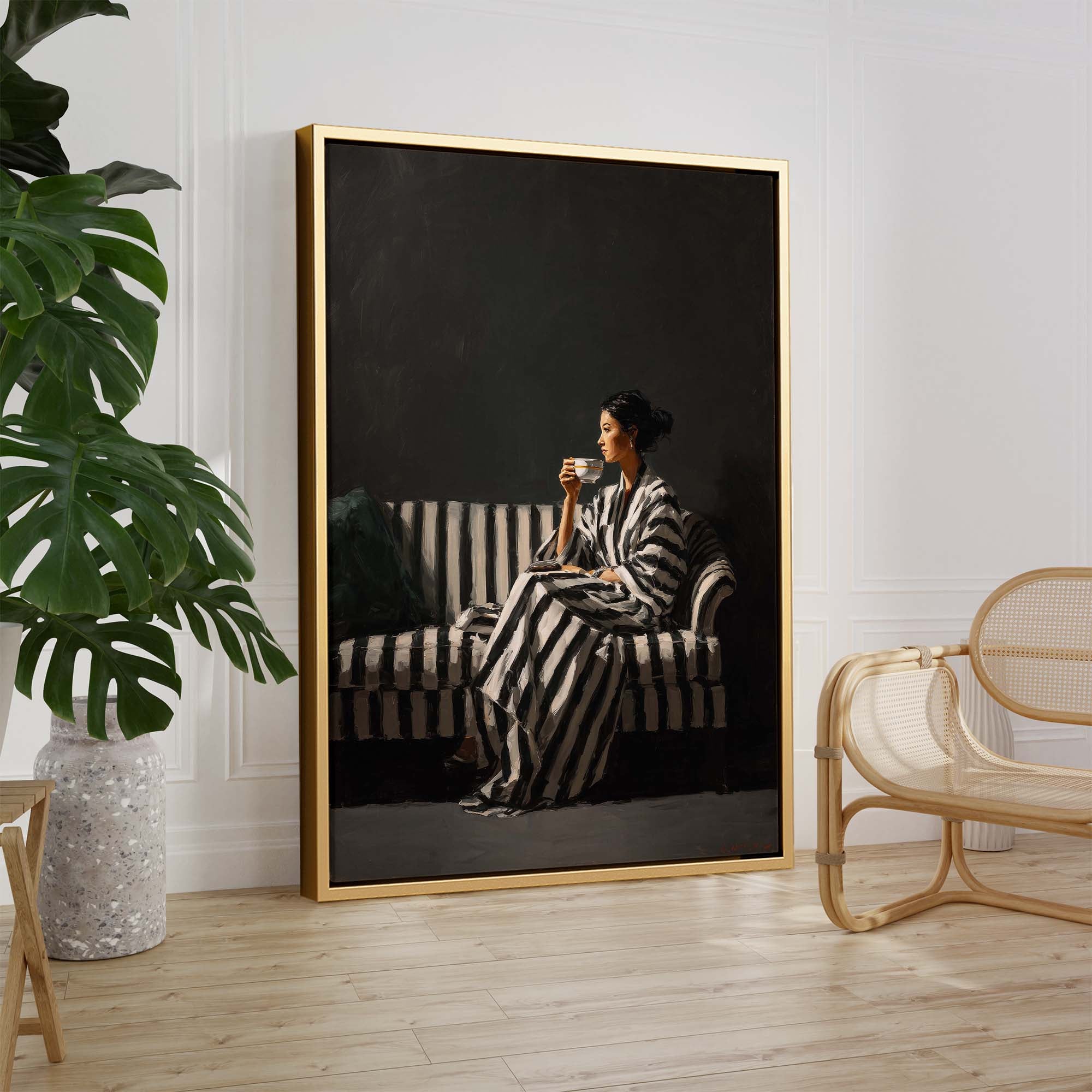 Monochrome Mood Canvas Print