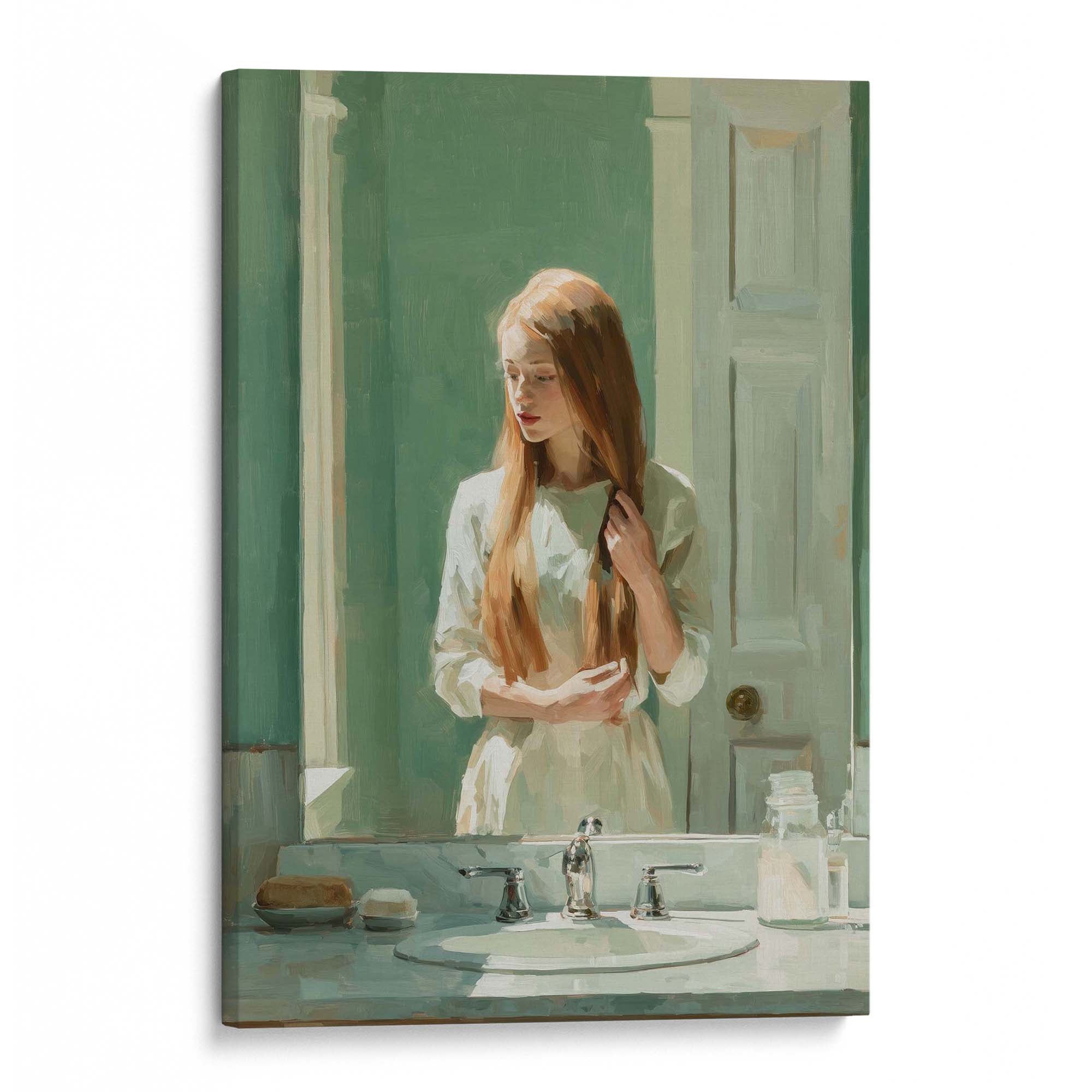 Morning Rituals Canvas Print