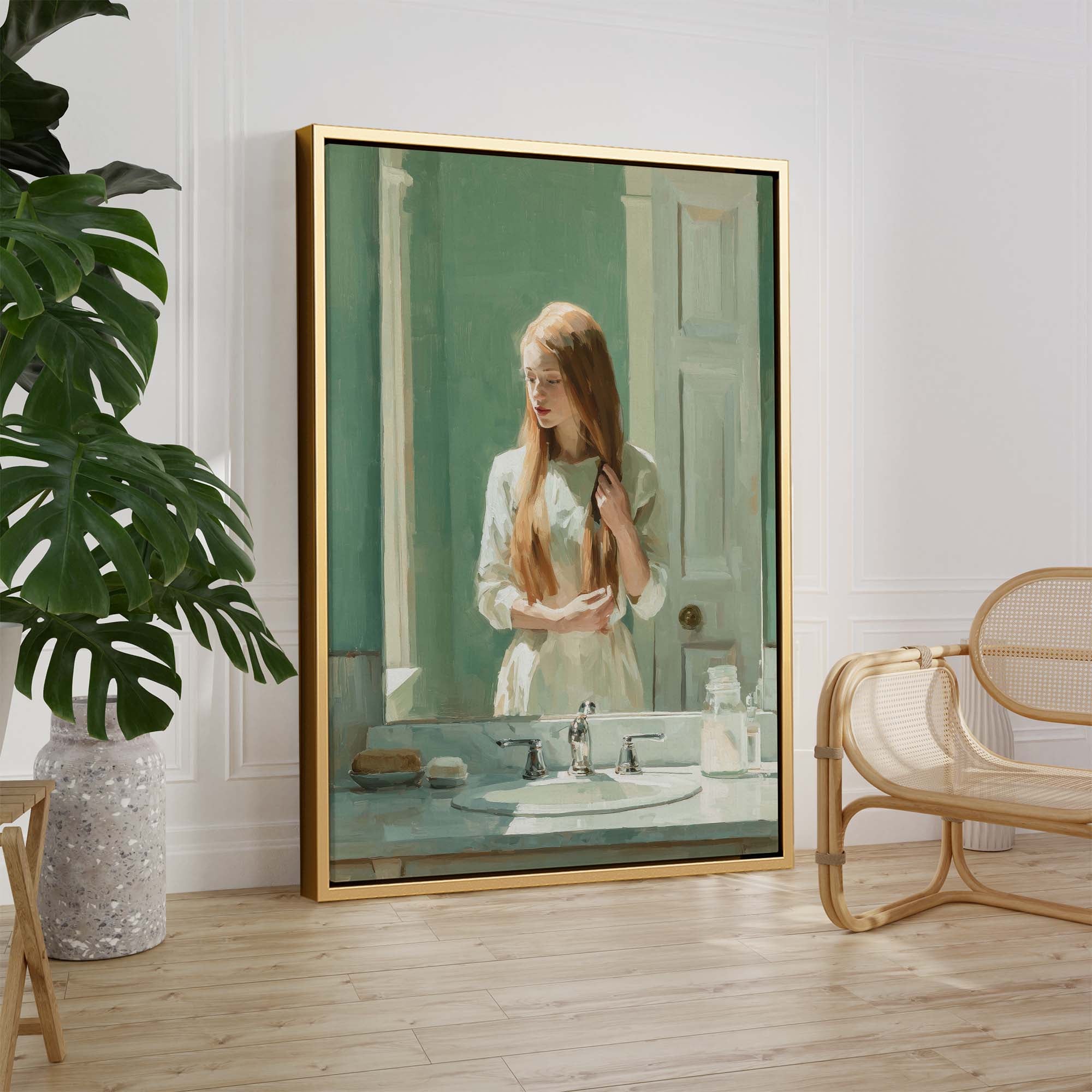 Morning Rituals Canvas Print