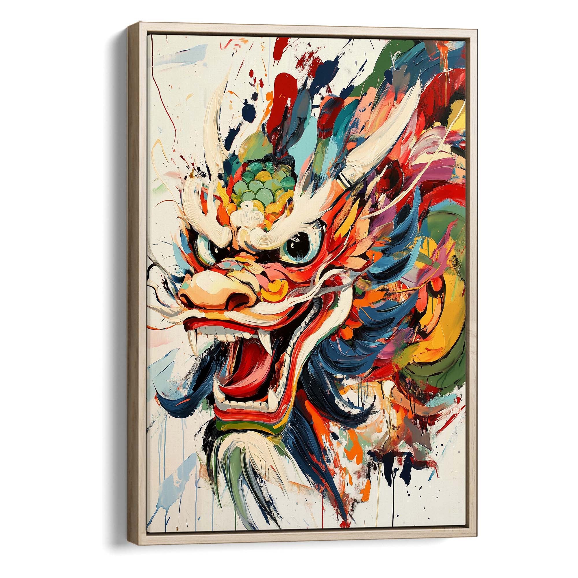 Mystic Dragon Canvas Print