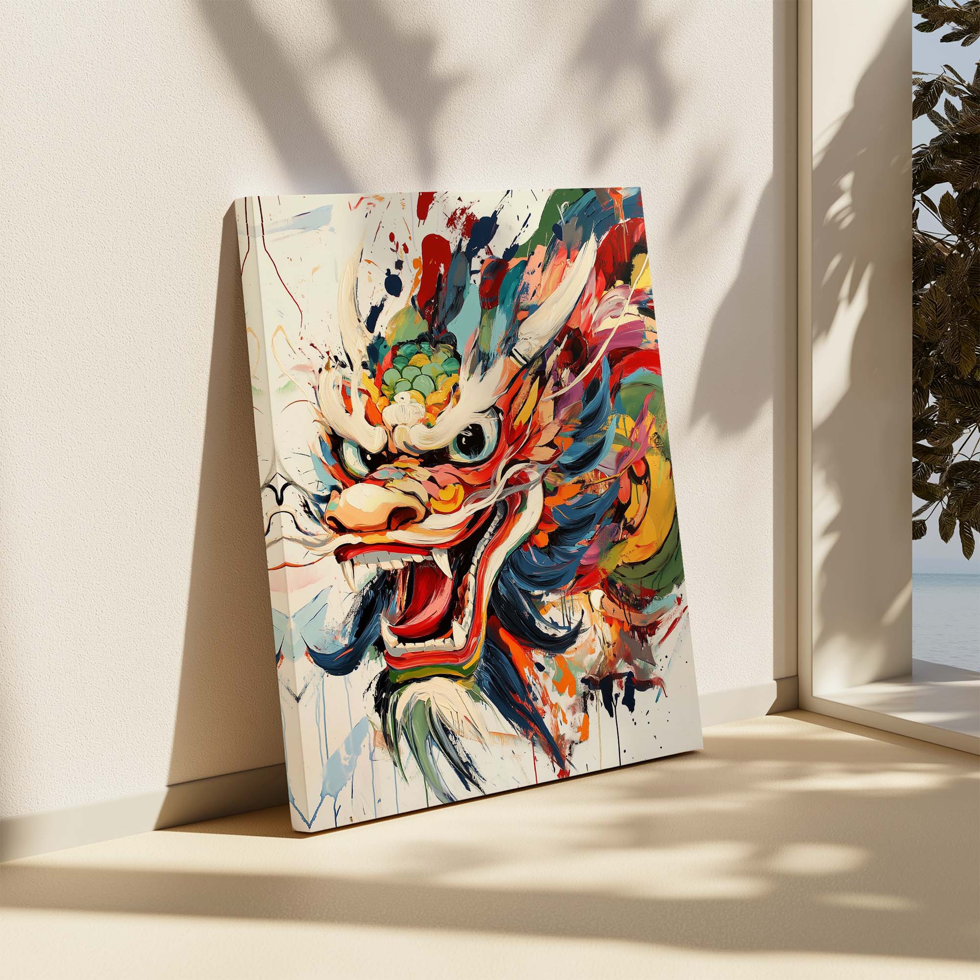 Mystic Dragon Canvas Print