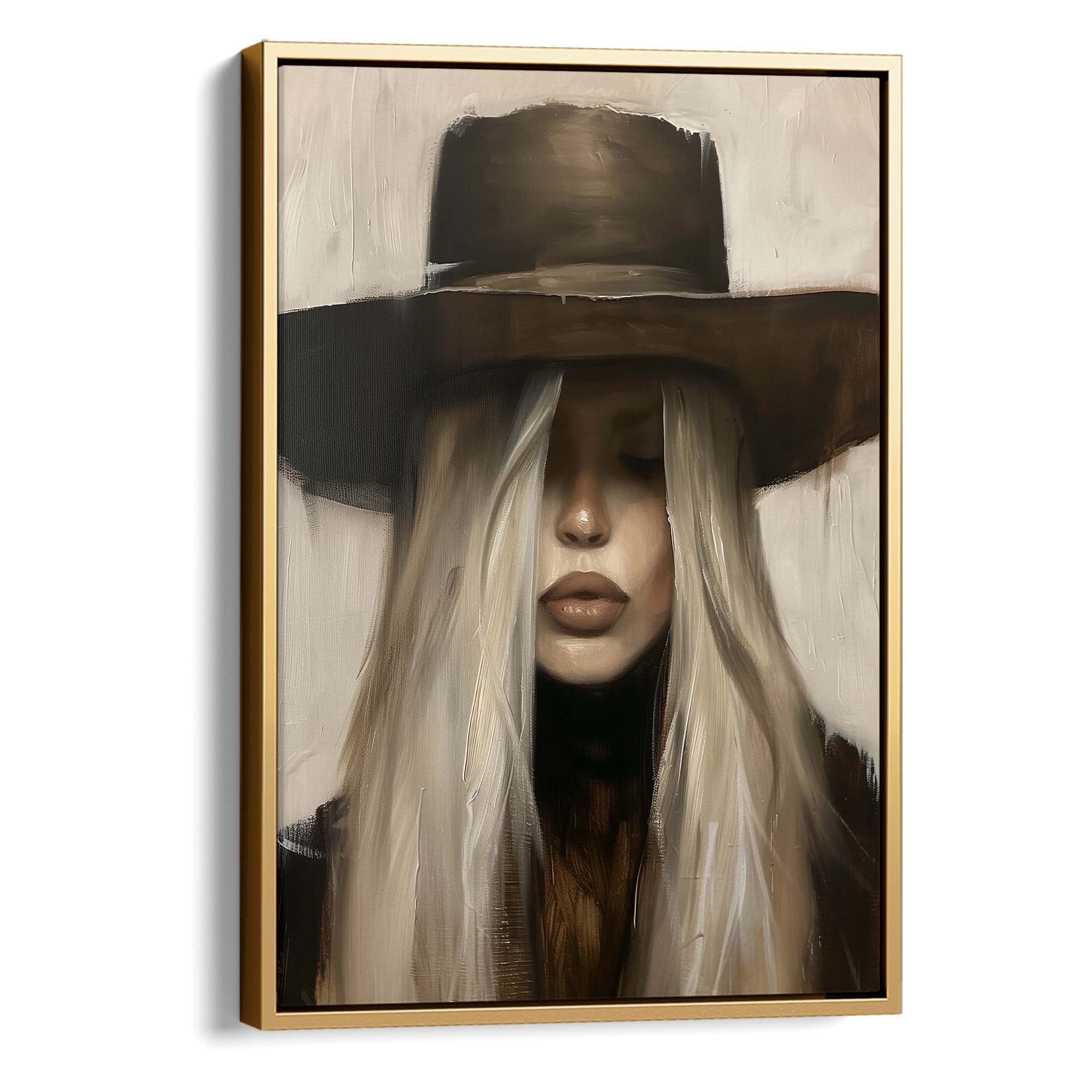 Natural Cowgirl Canvas Print Canvas Art Wildfrog Art