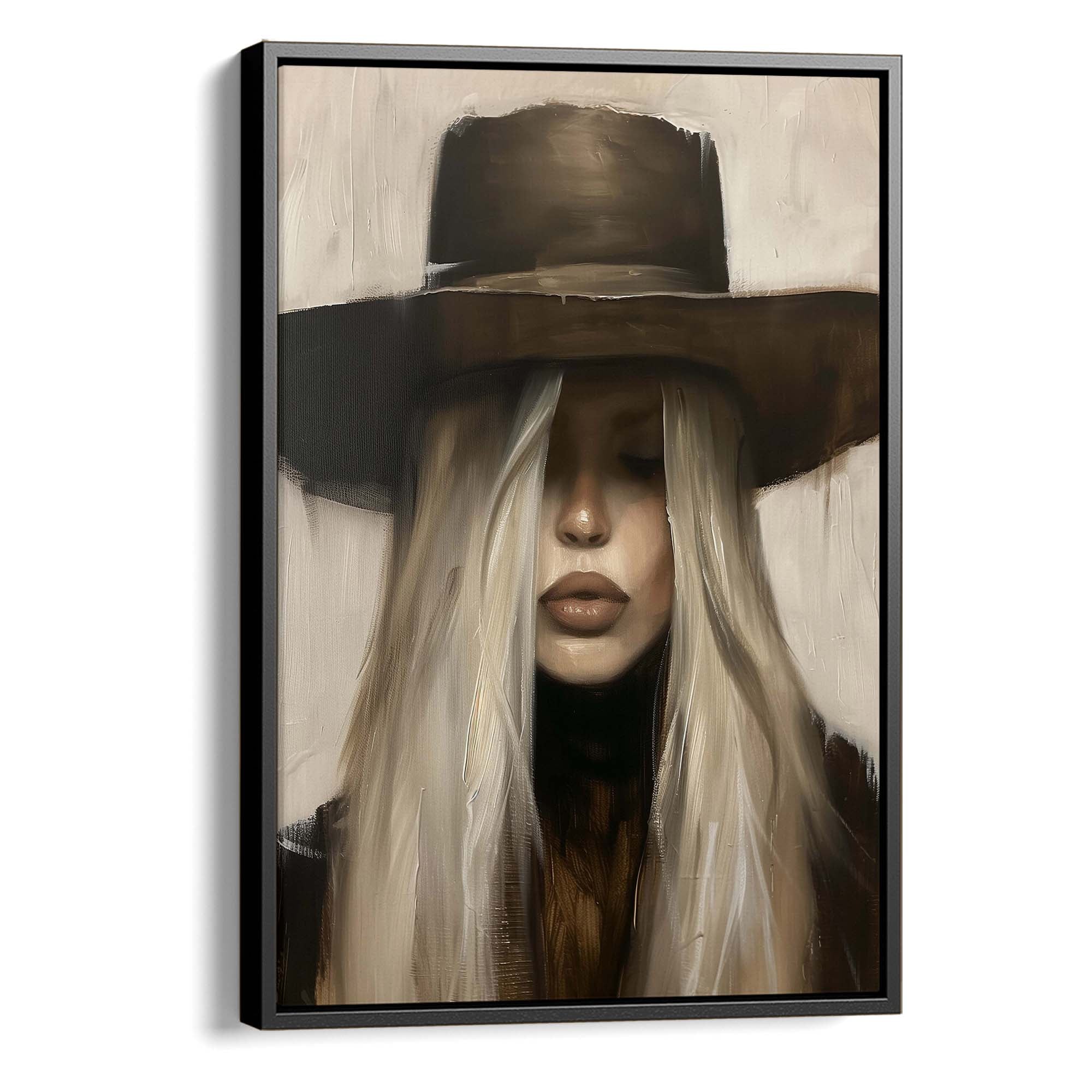 Natural Cowgirl Canvas Print Canvas Art Wildfrog Art