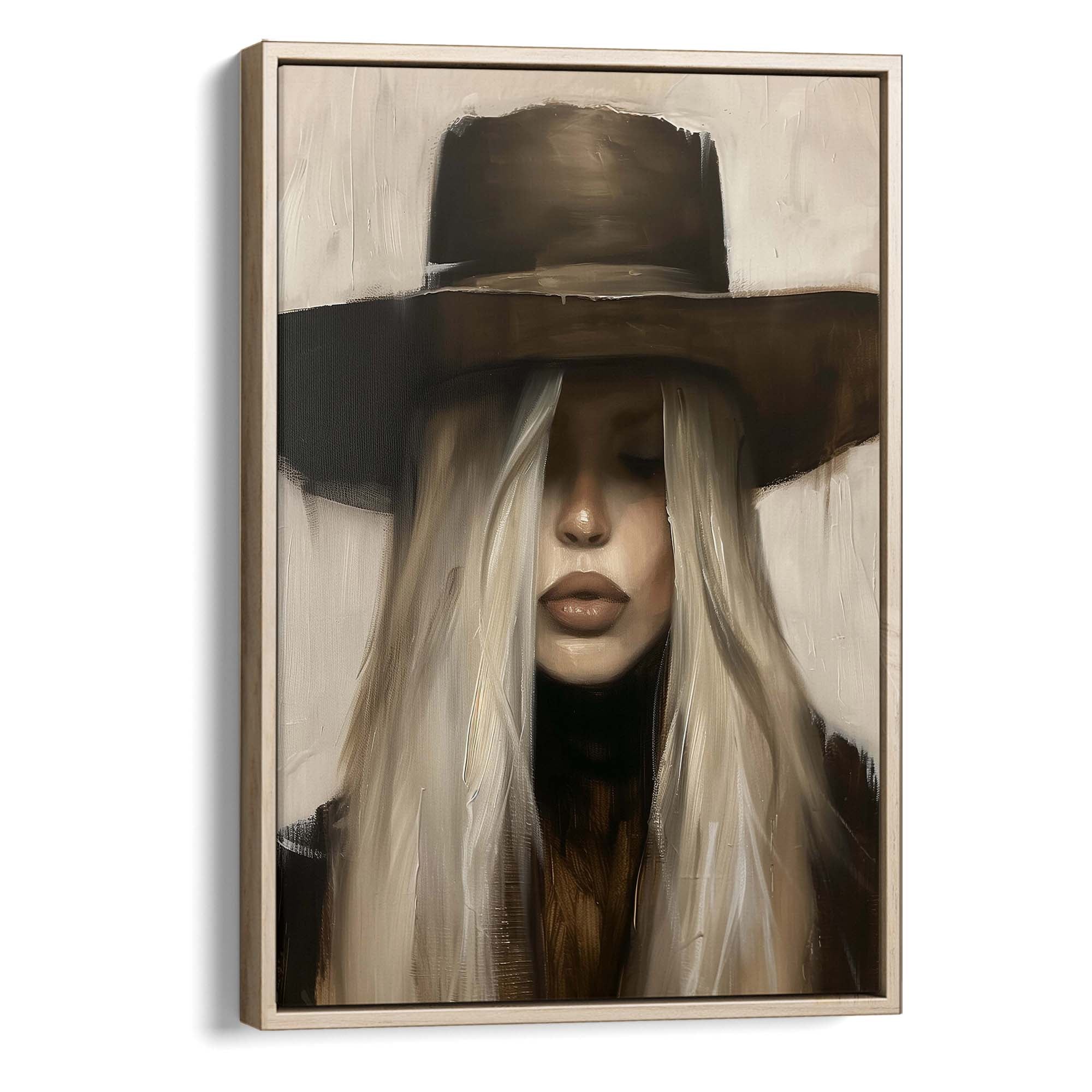 Natural Cowgirl Canvas Print Canvas Art Wildfrog Art