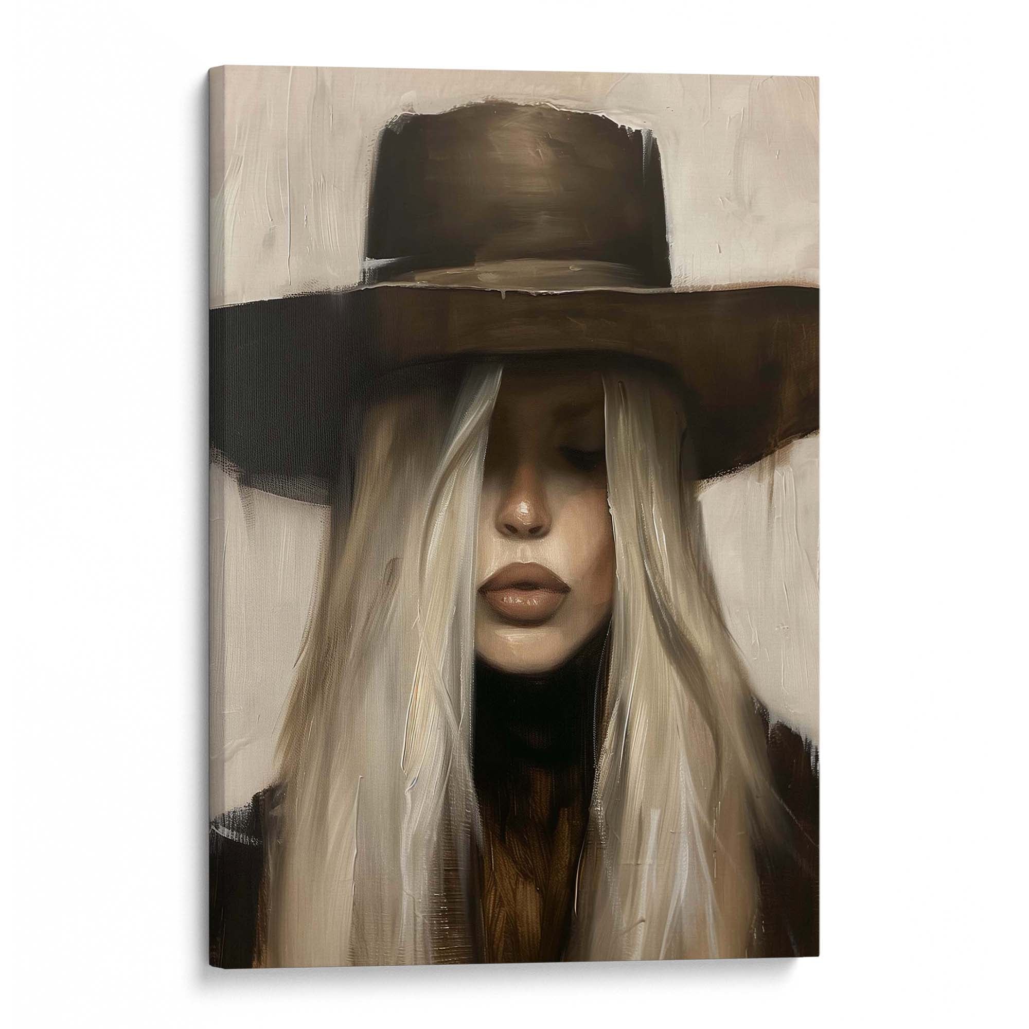Natural Cowgirl Canvas Print Canvas Art Wildfrog Art