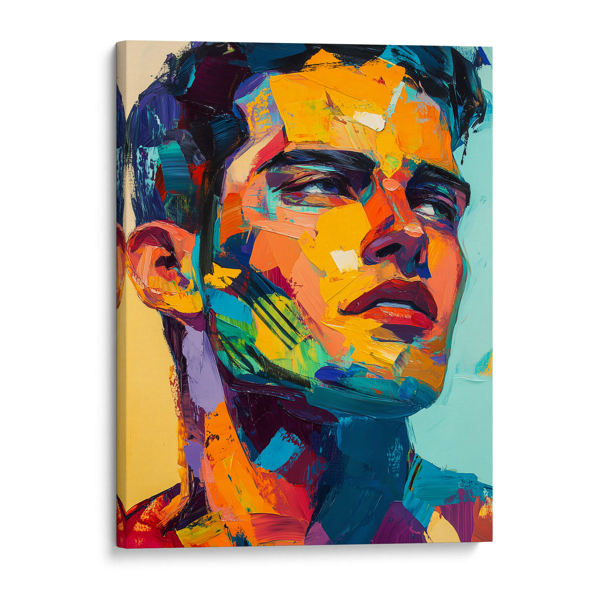 Never Look Back Canvas Print