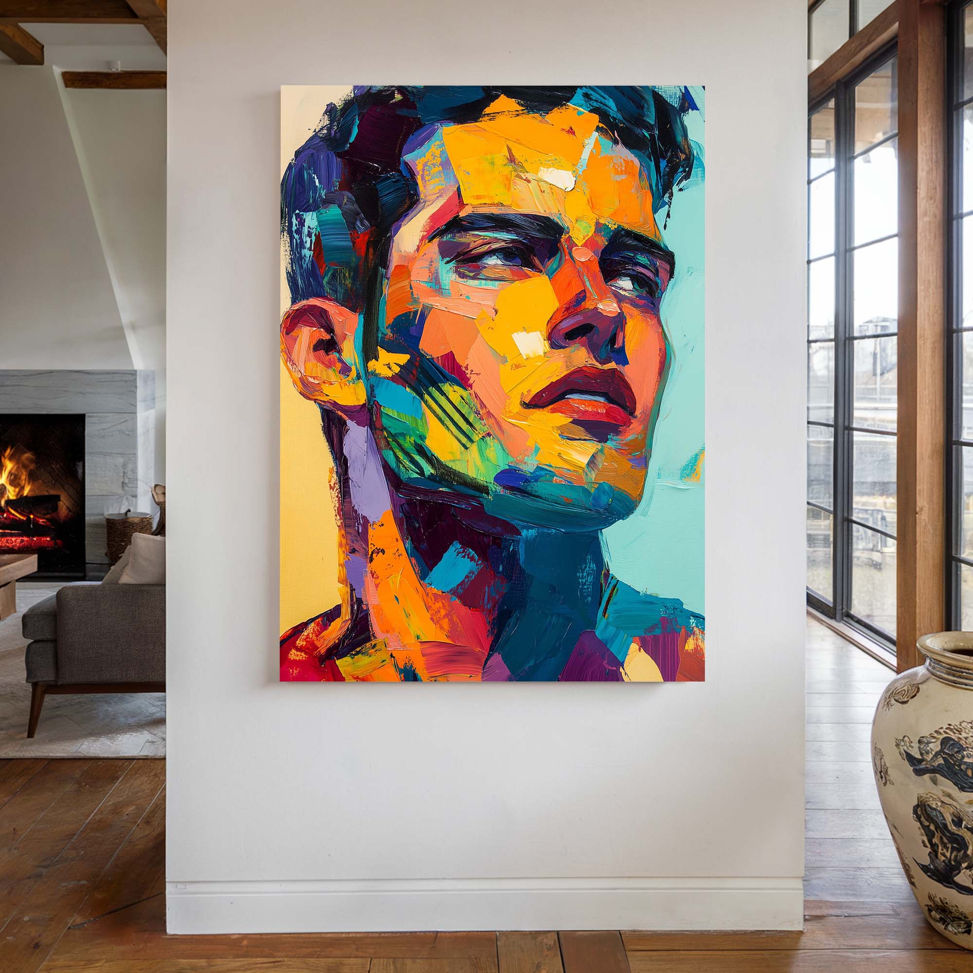 Never Look Back Canvas Print