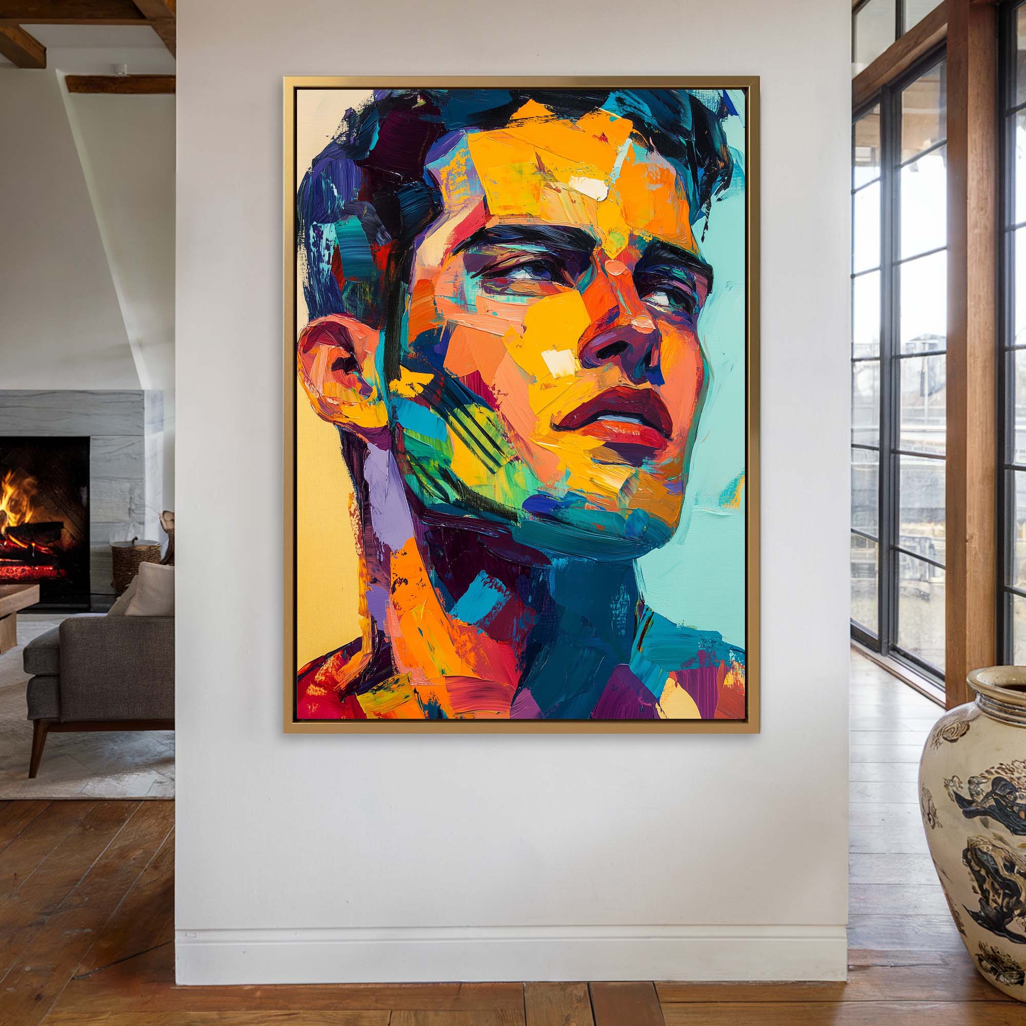 Never Look Back Canvas Print