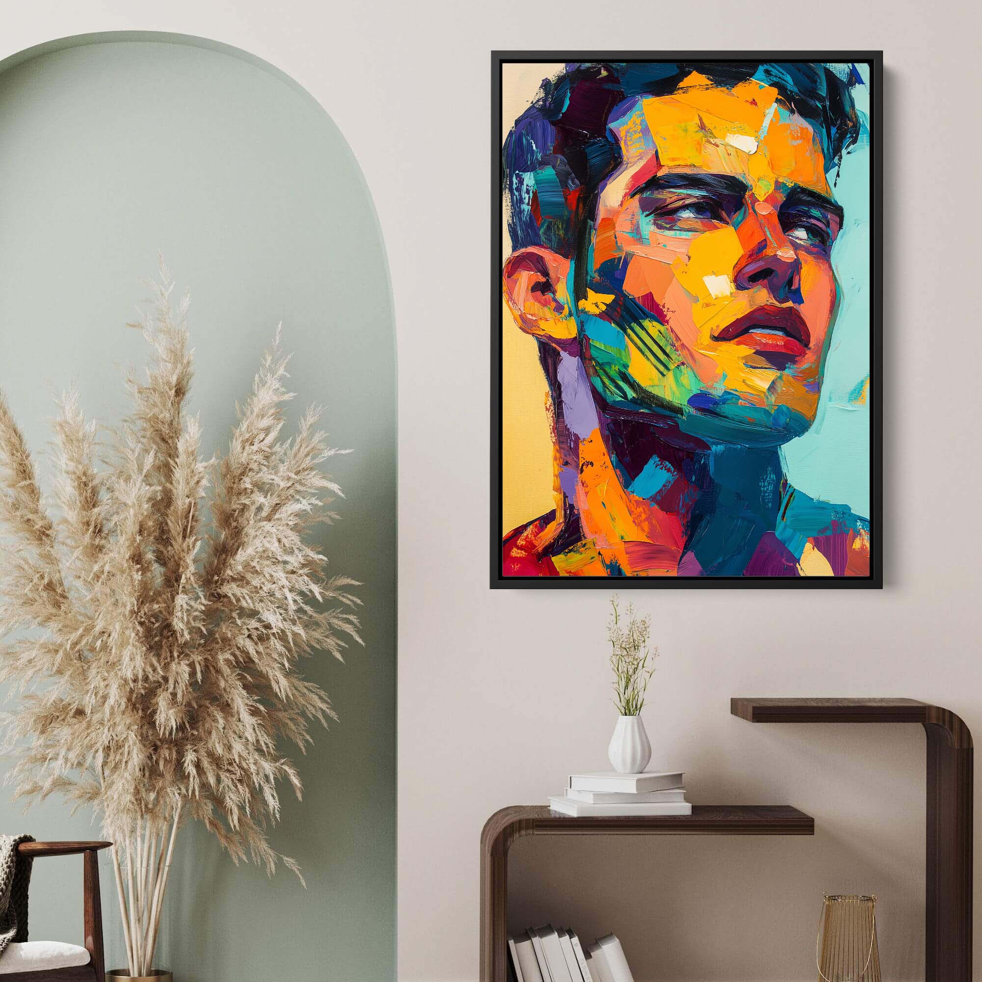 Never Look Back Canvas Print