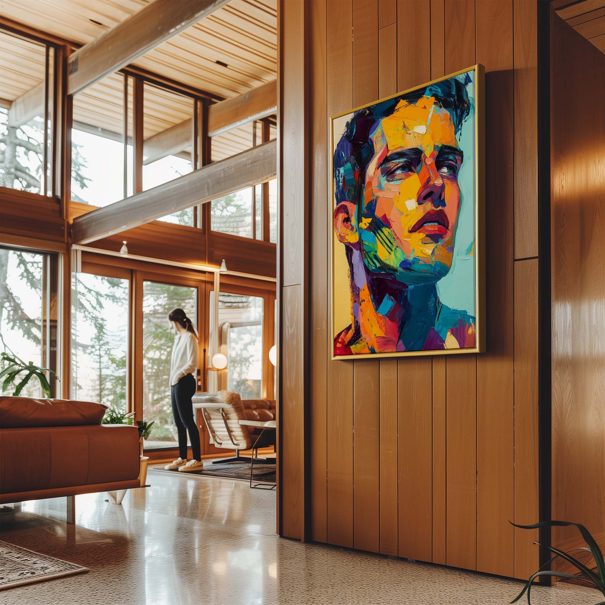 Never Look Back Canvas Print