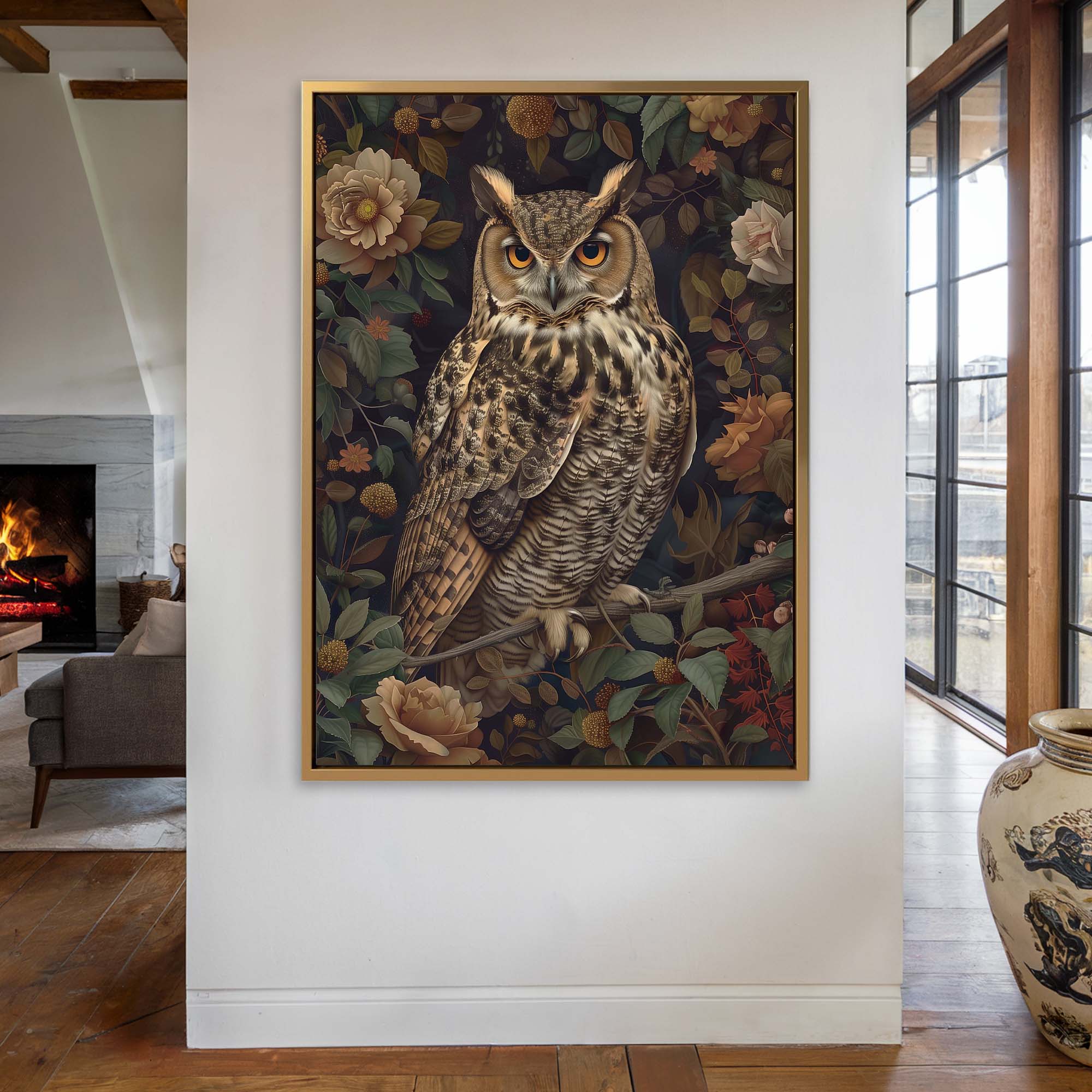 Night Owl Canvas Print