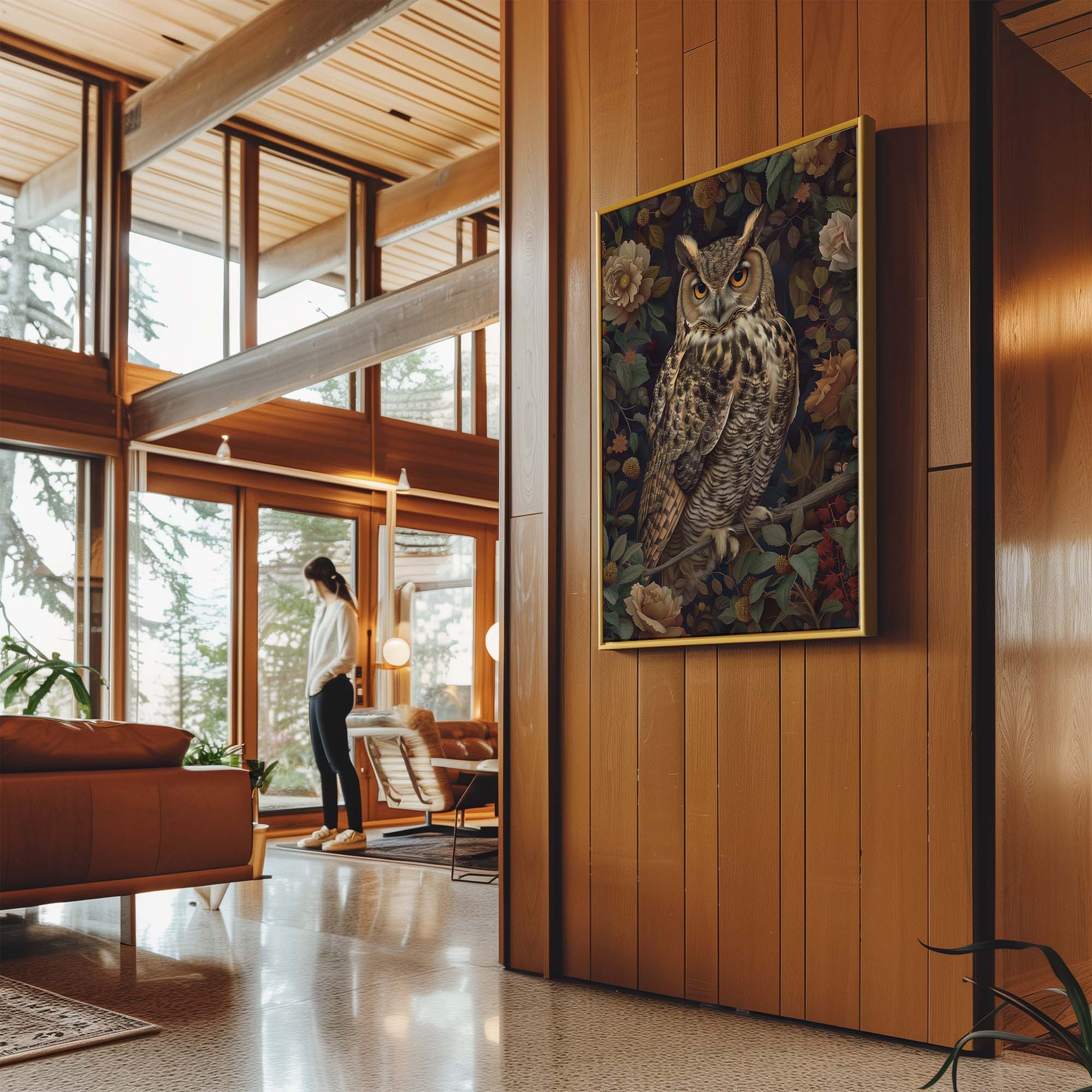 Night Owl Canvas Print