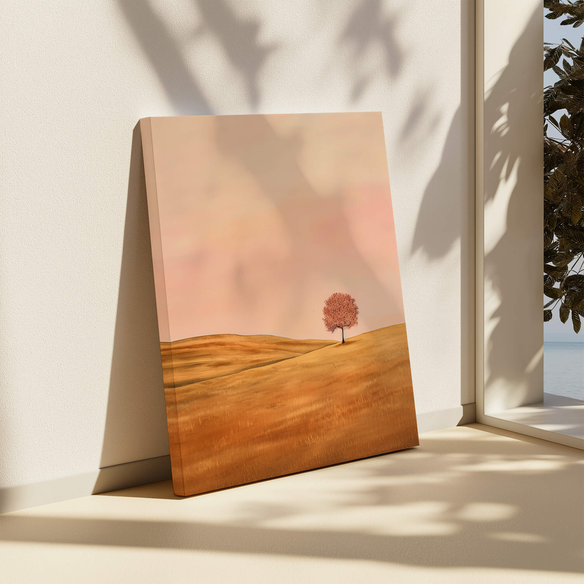 Pastel Solitude Canvas Print