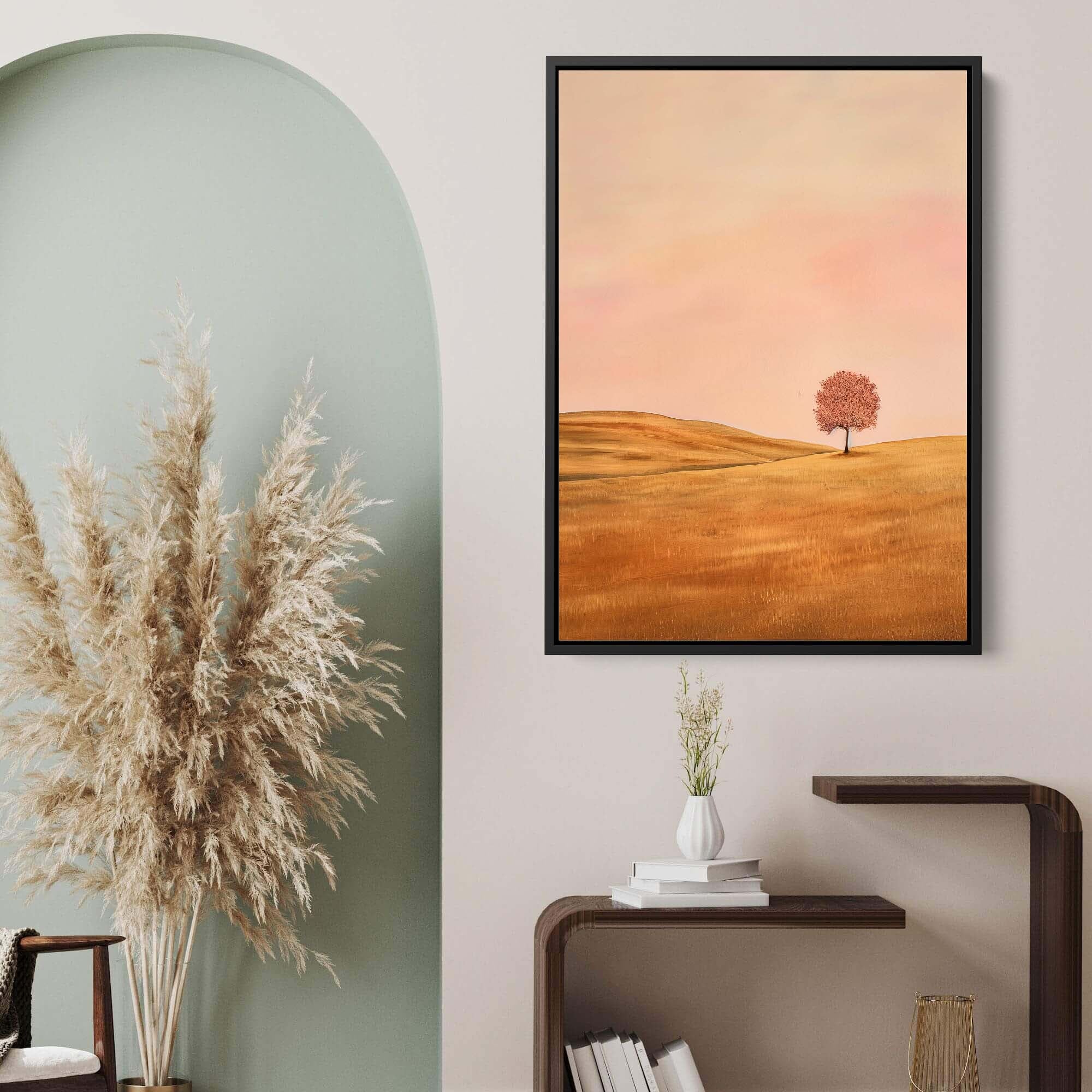 Pastel Solitude Canvas Print