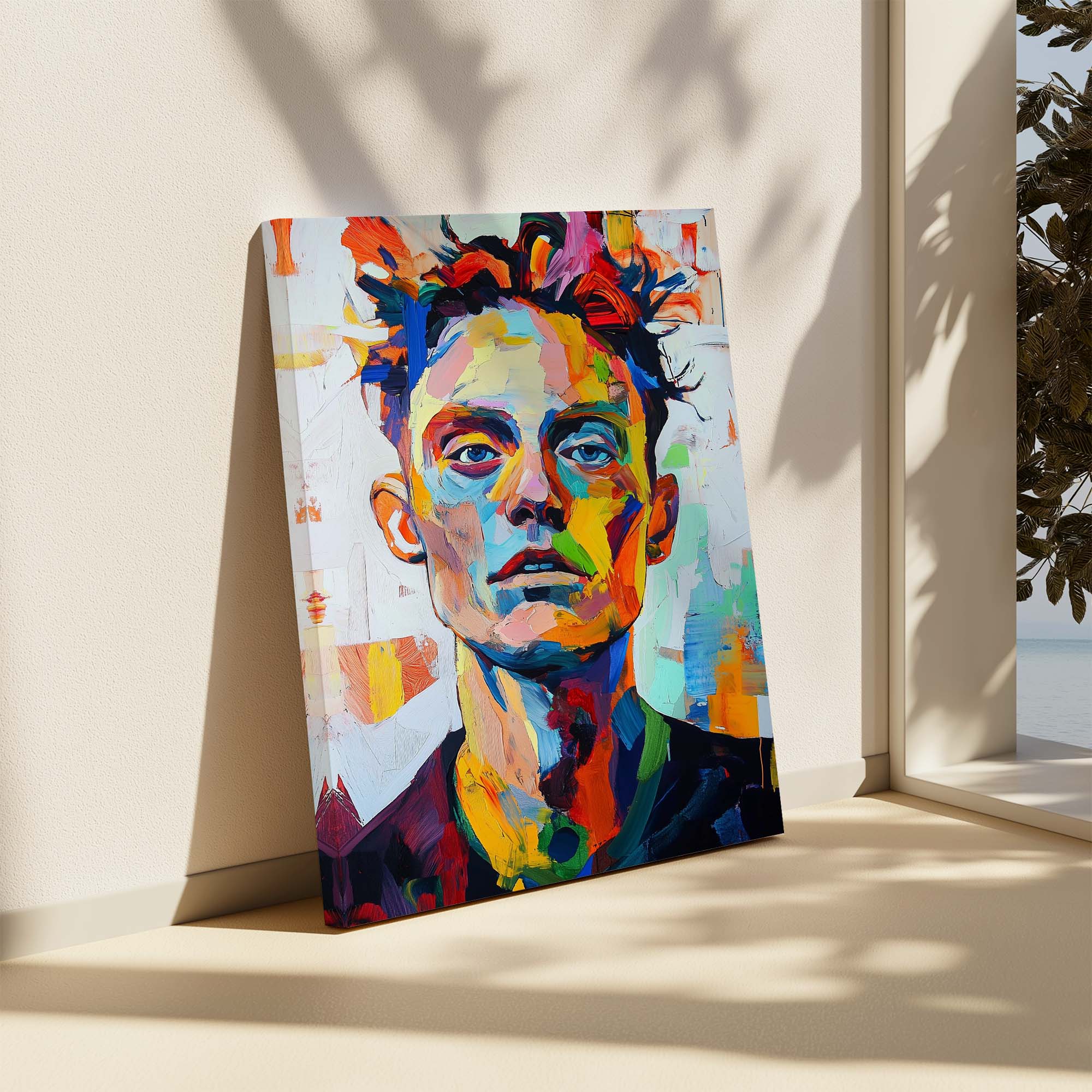 Patchwork Portrait Canvas Print Canvas Art Wildfrog Art