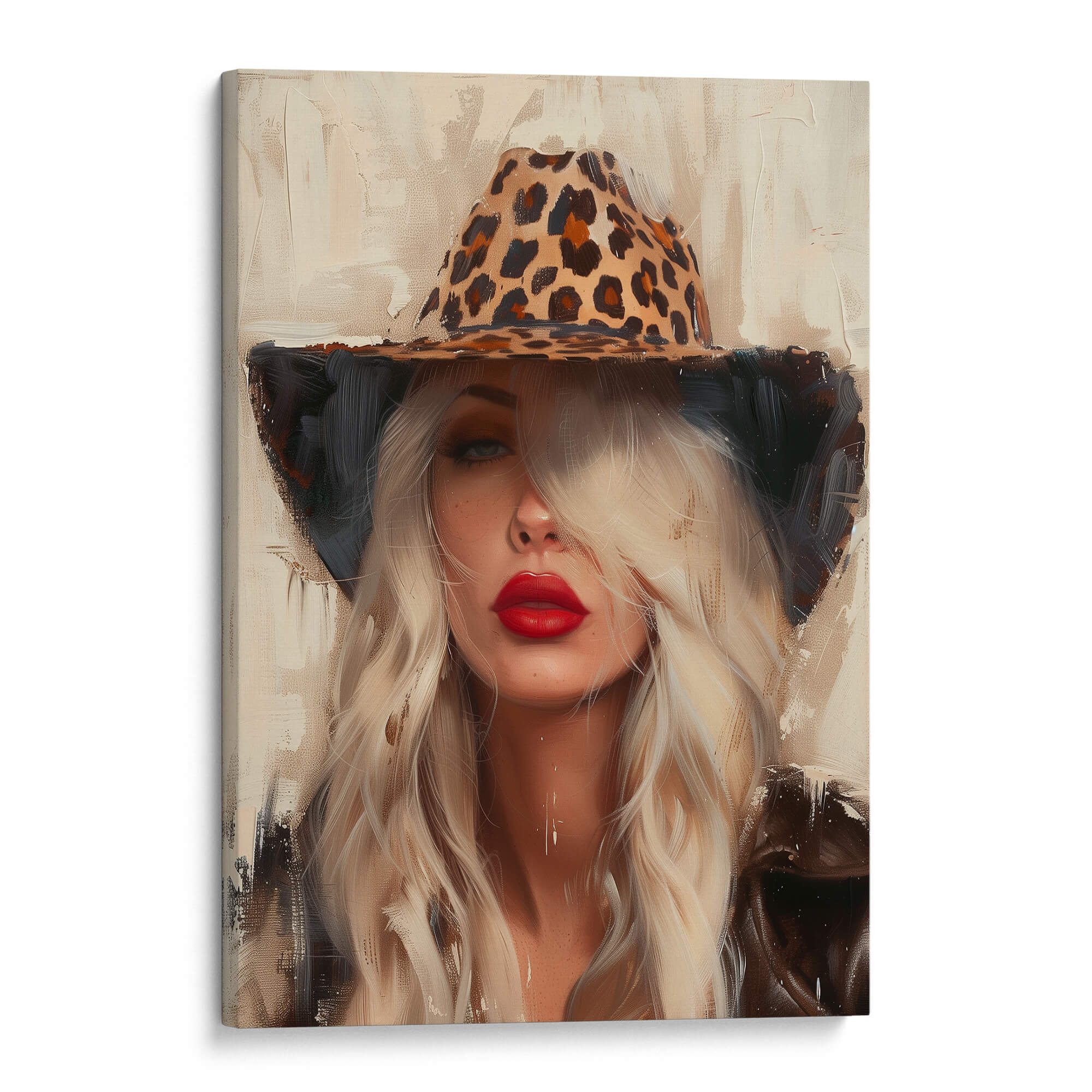 Red Rebel Canvas Print