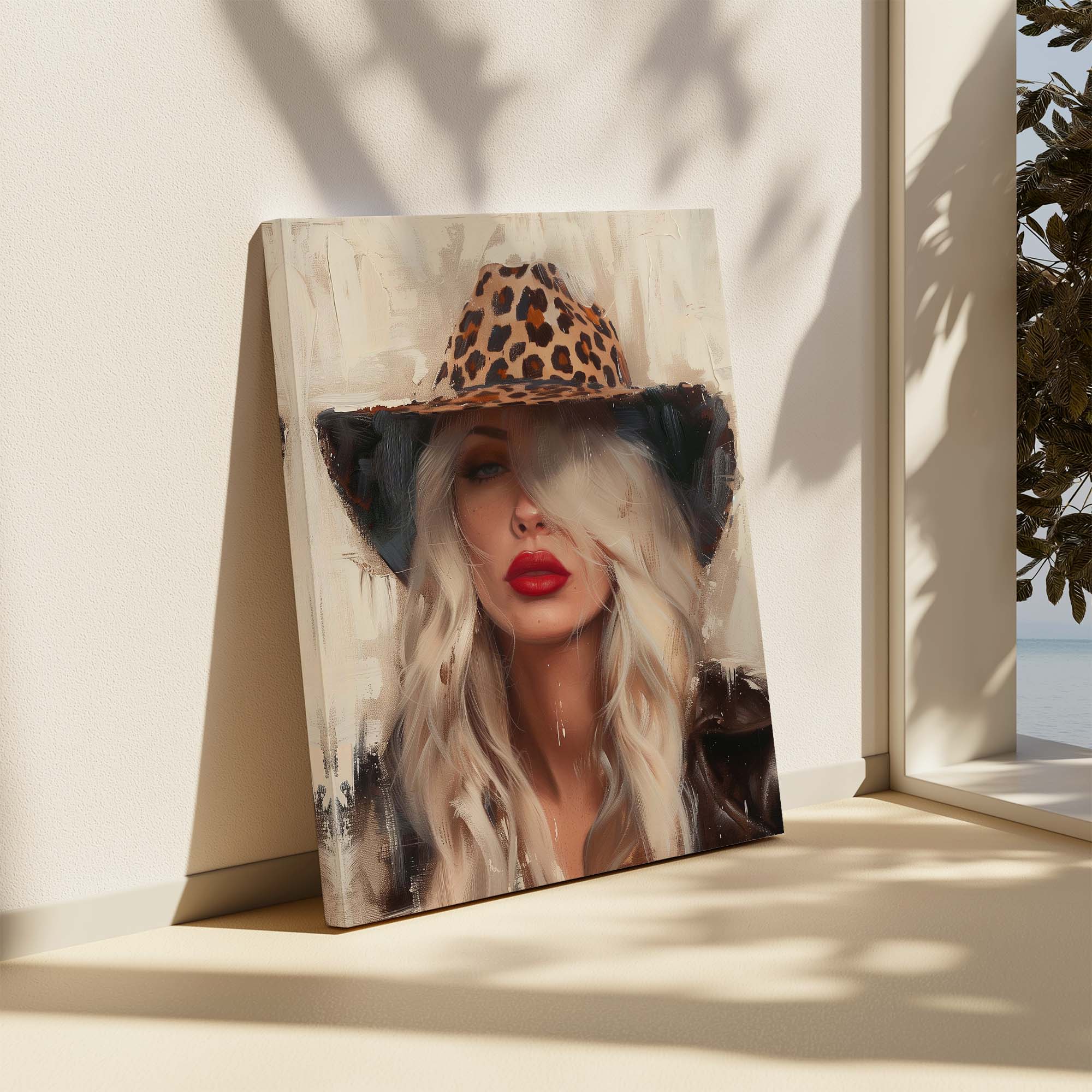 Red Rebel Canvas Print