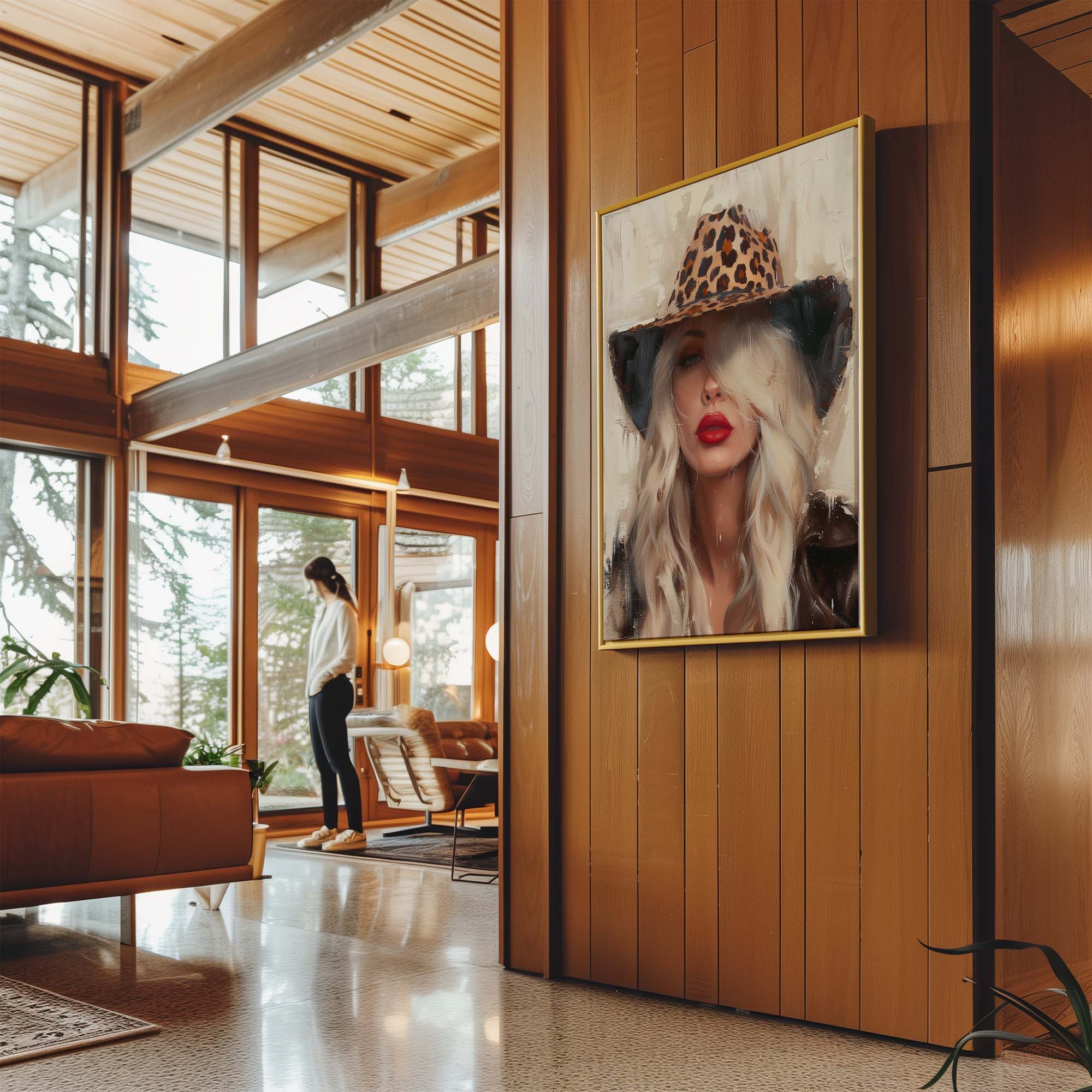 Red Rebel Canvas Print