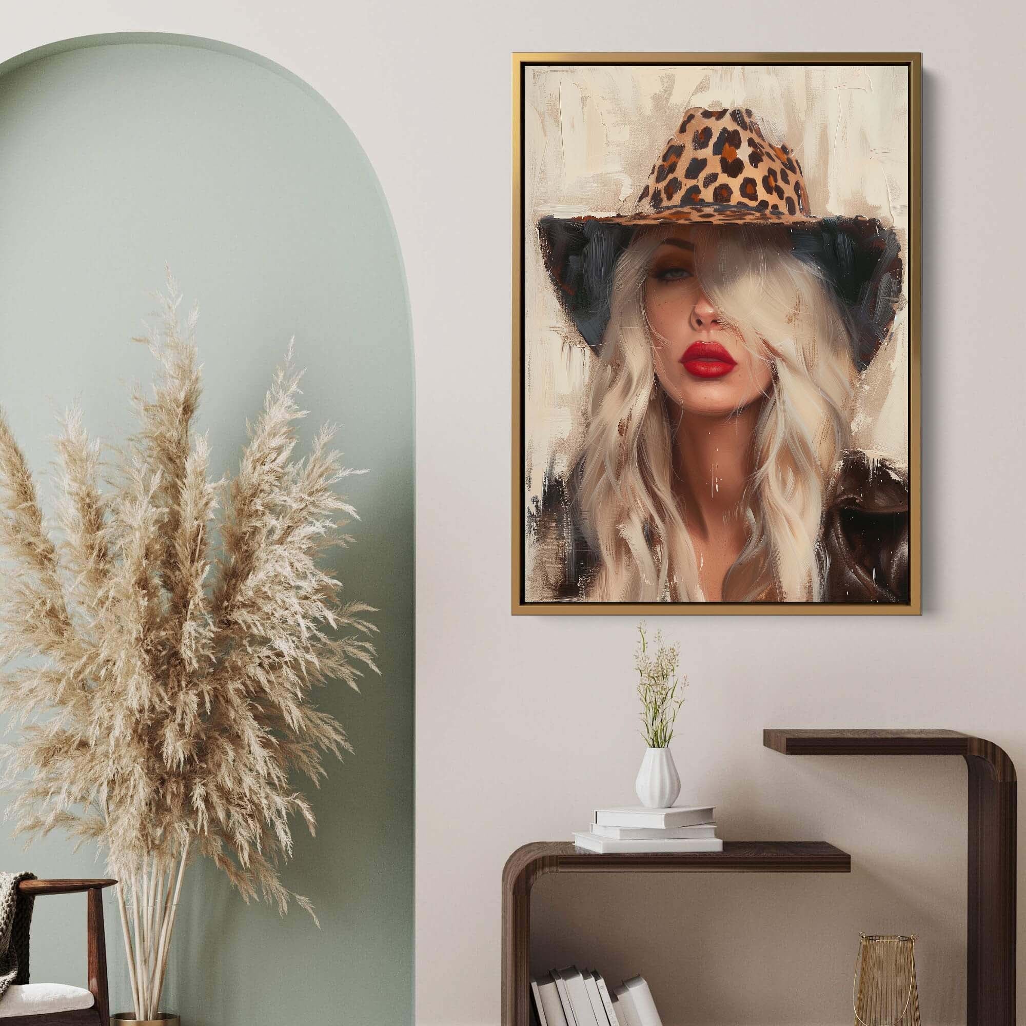 Red Rebel Canvas Print