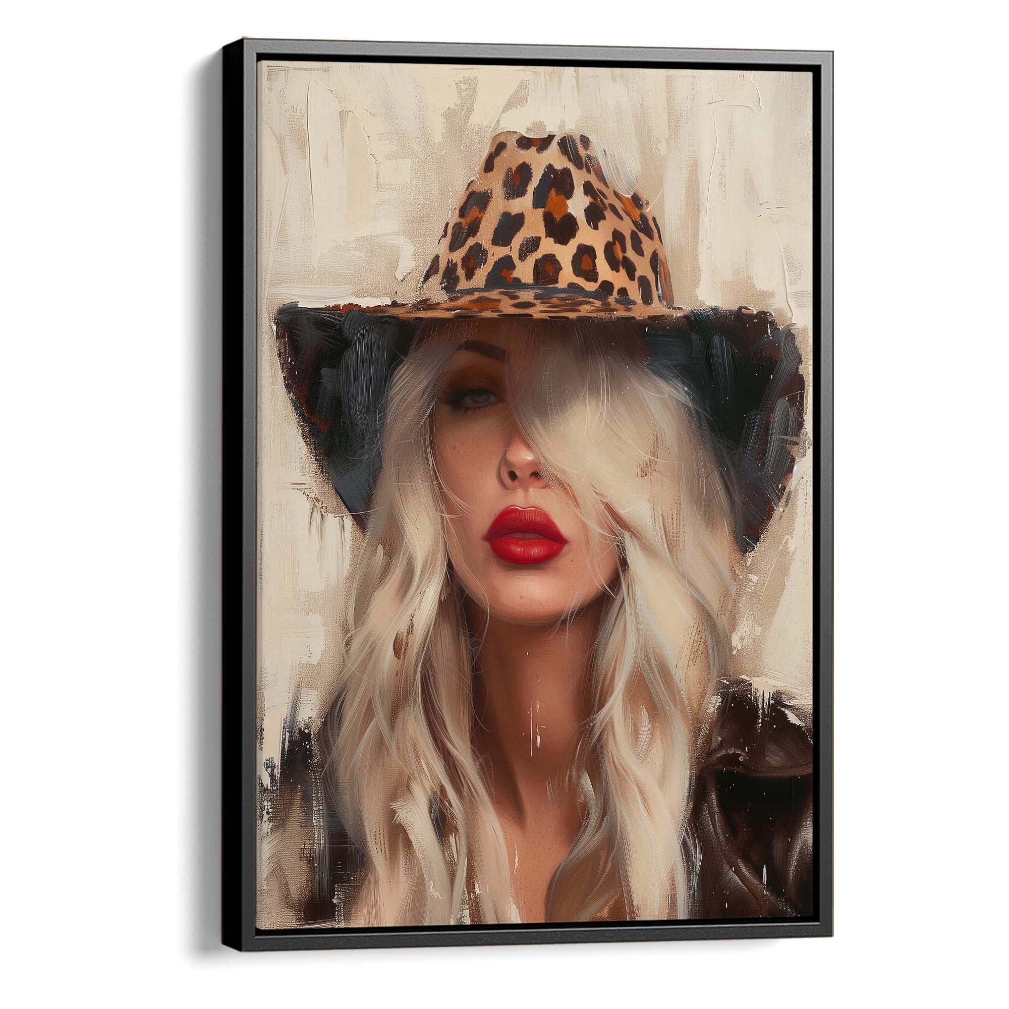 Red Rebel Canvas Print