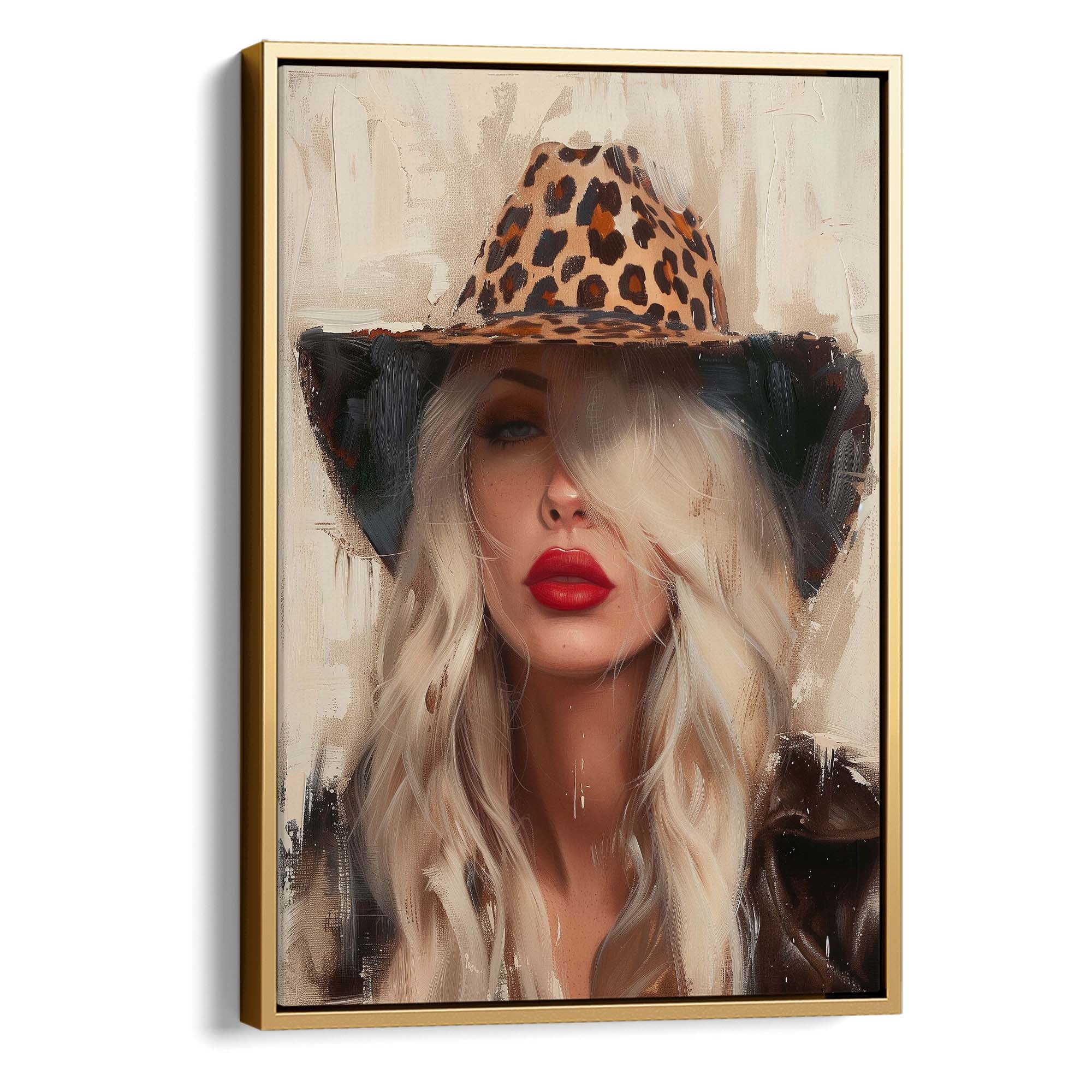 Red Rebel Canvas Print