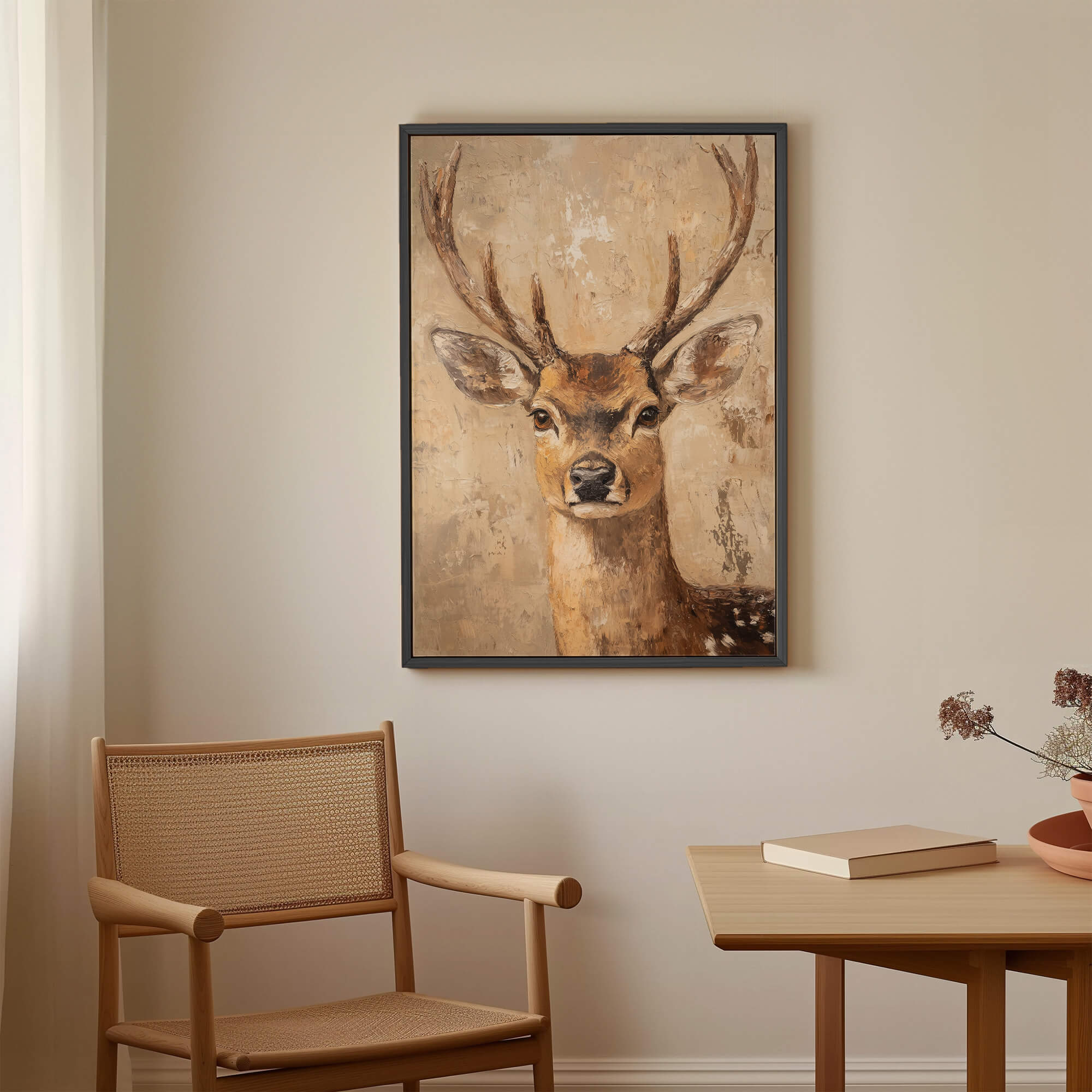Roe Buck Canvas Print Canvas Art Wildfrog Art
