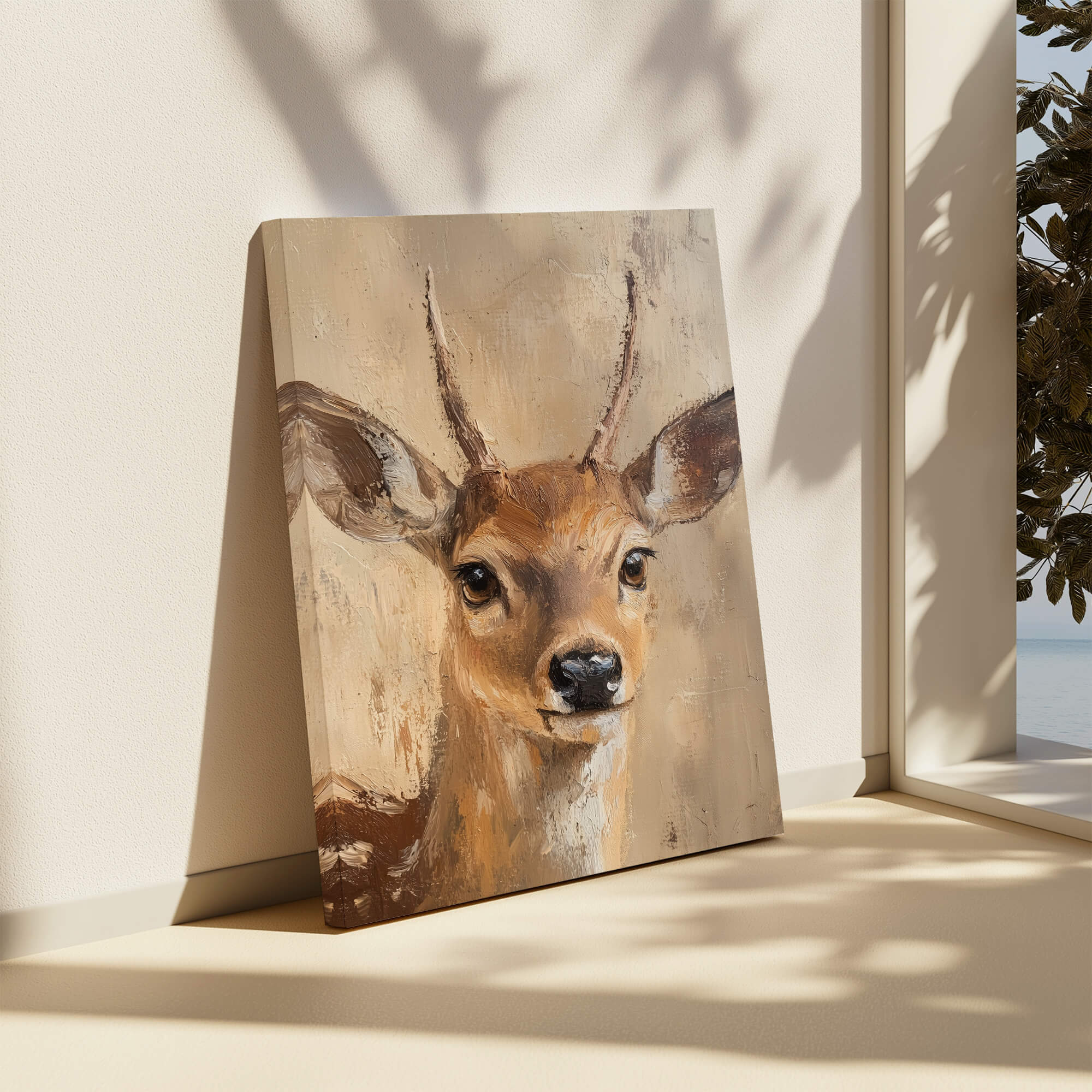Roe Deer Canvas Print Canvas Art Wildfrog Art
