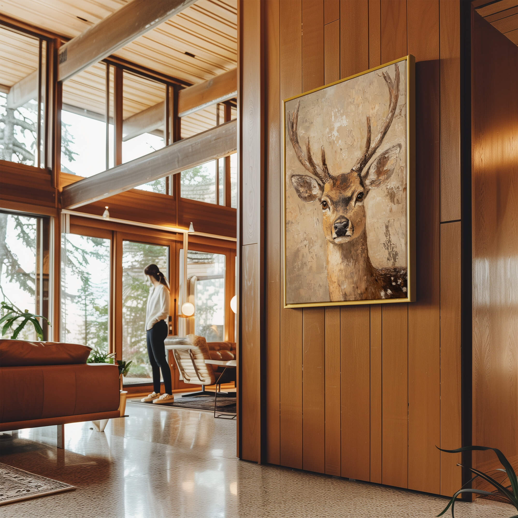 Roe Buck Canvas Print Canvas Art Wildfrog Art