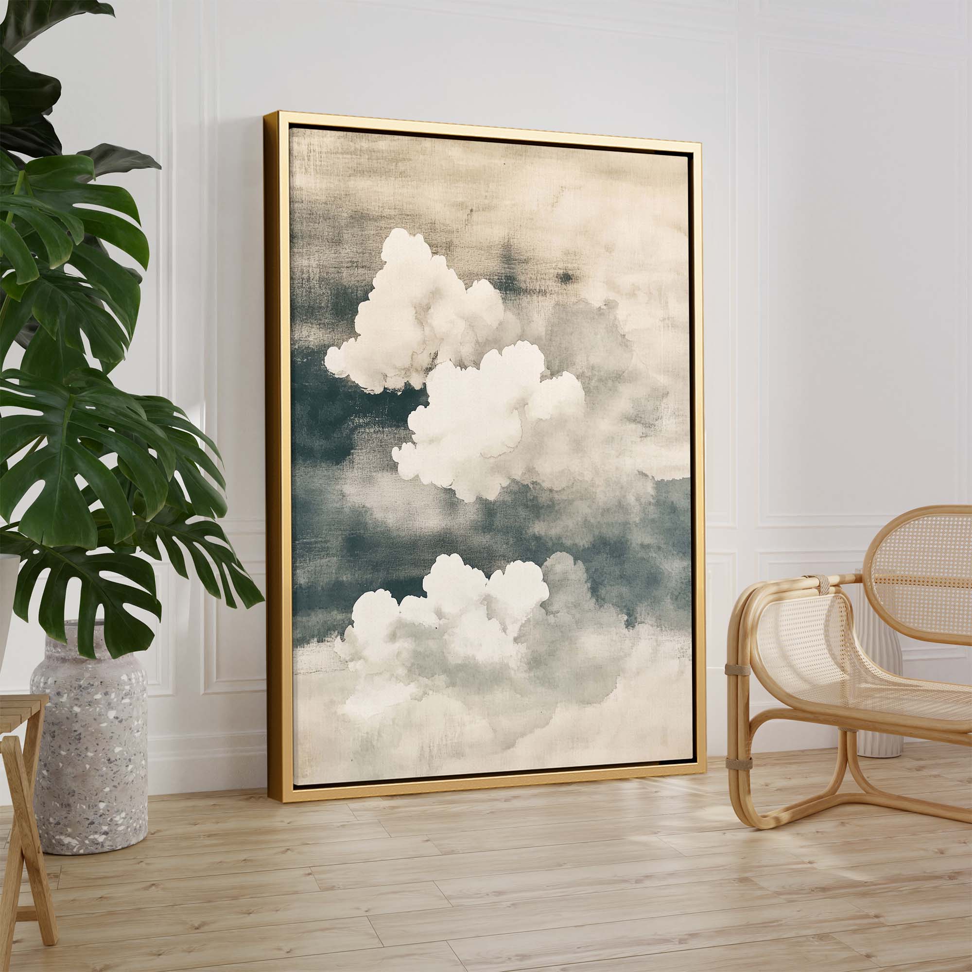 Sky Brush Canvas Print