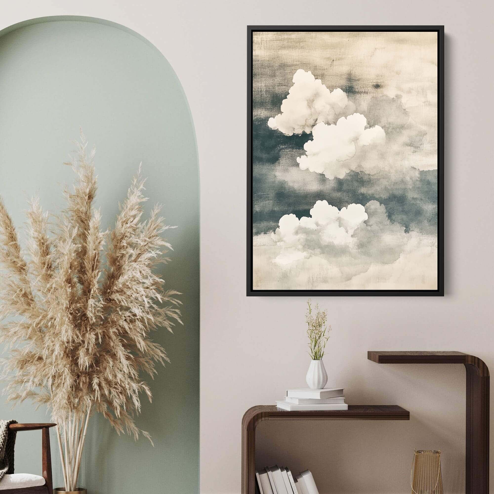 Sky Brush Canvas Print