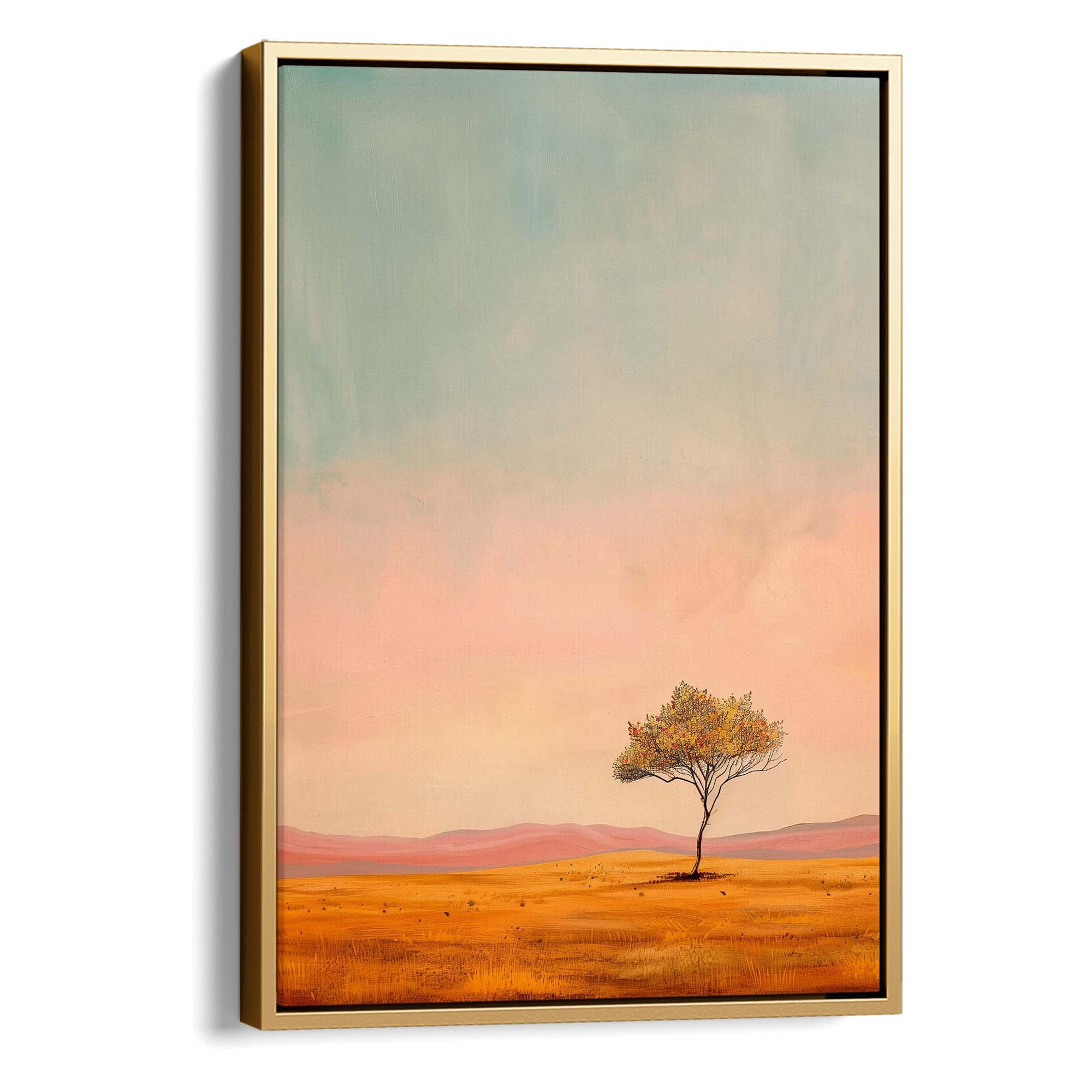 Soft Horizon Canvas Print