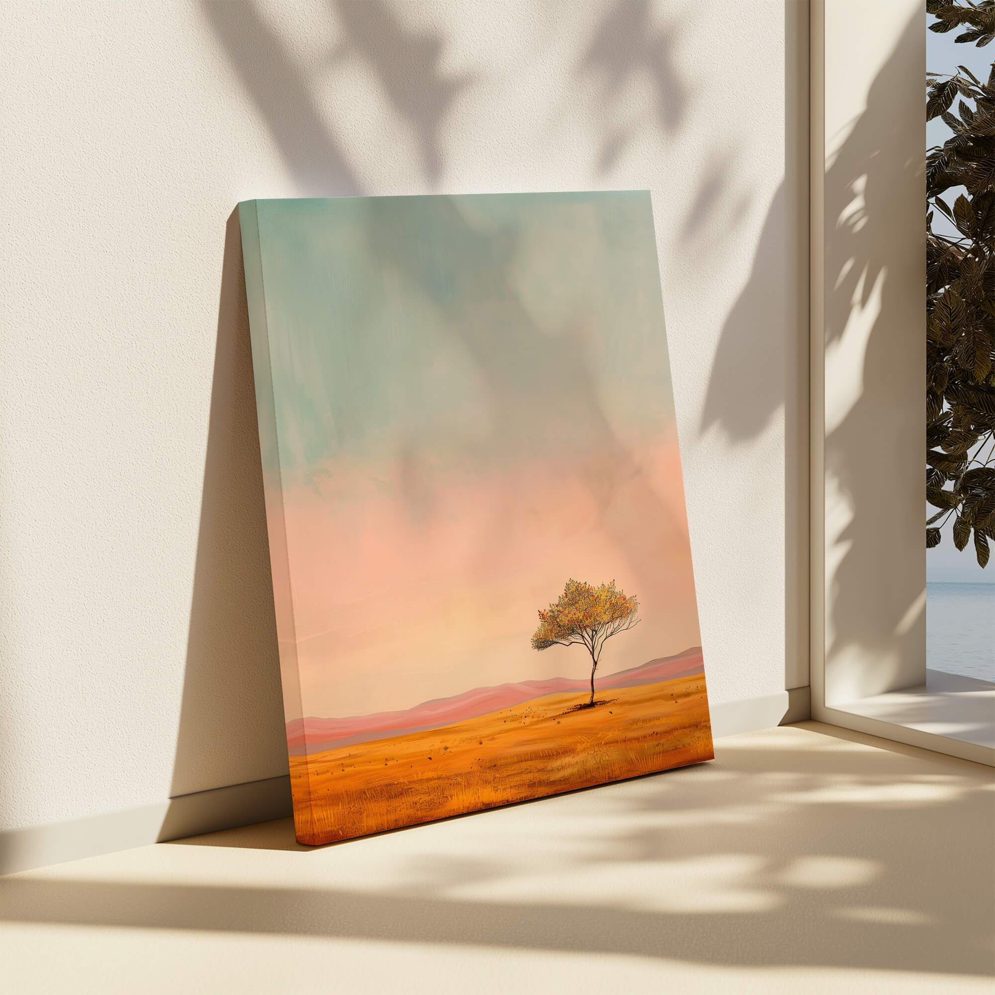 Soft Horizon Canvas Print