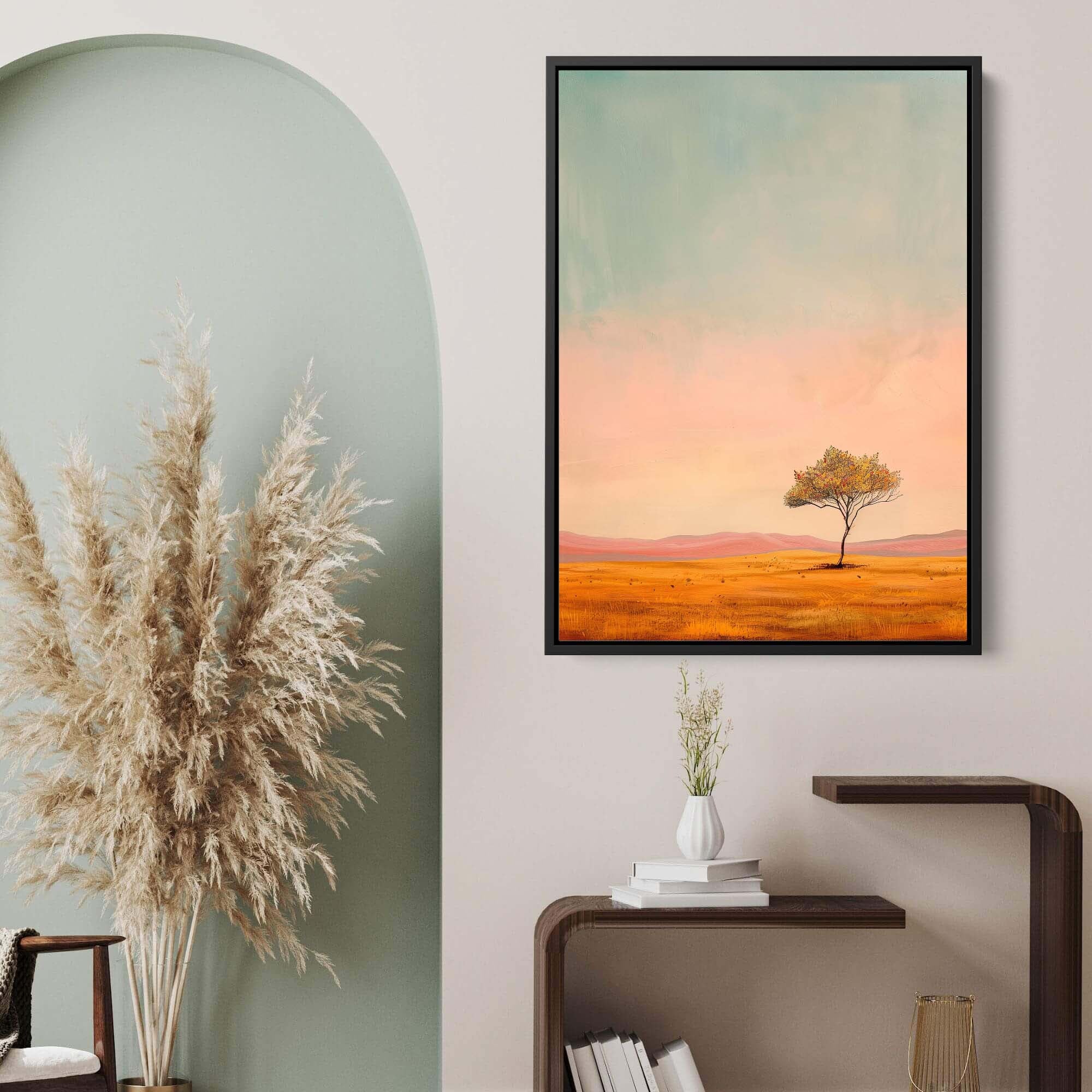 Soft Horizon Canvas Print