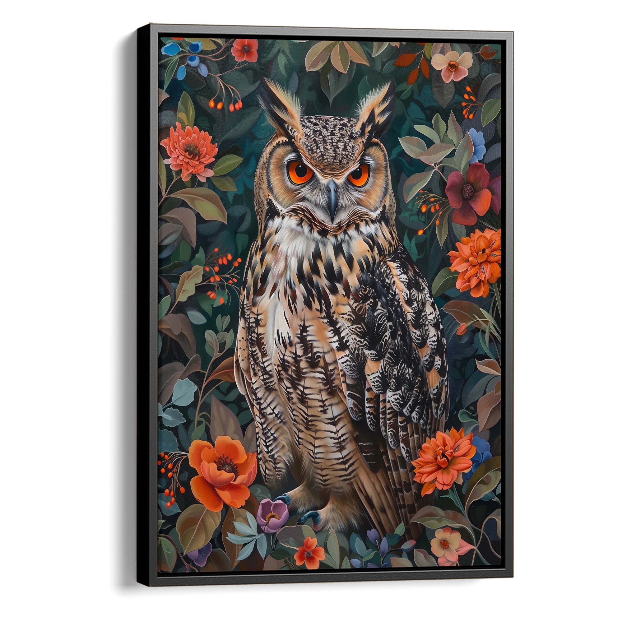 Summer Owl Canvas Print