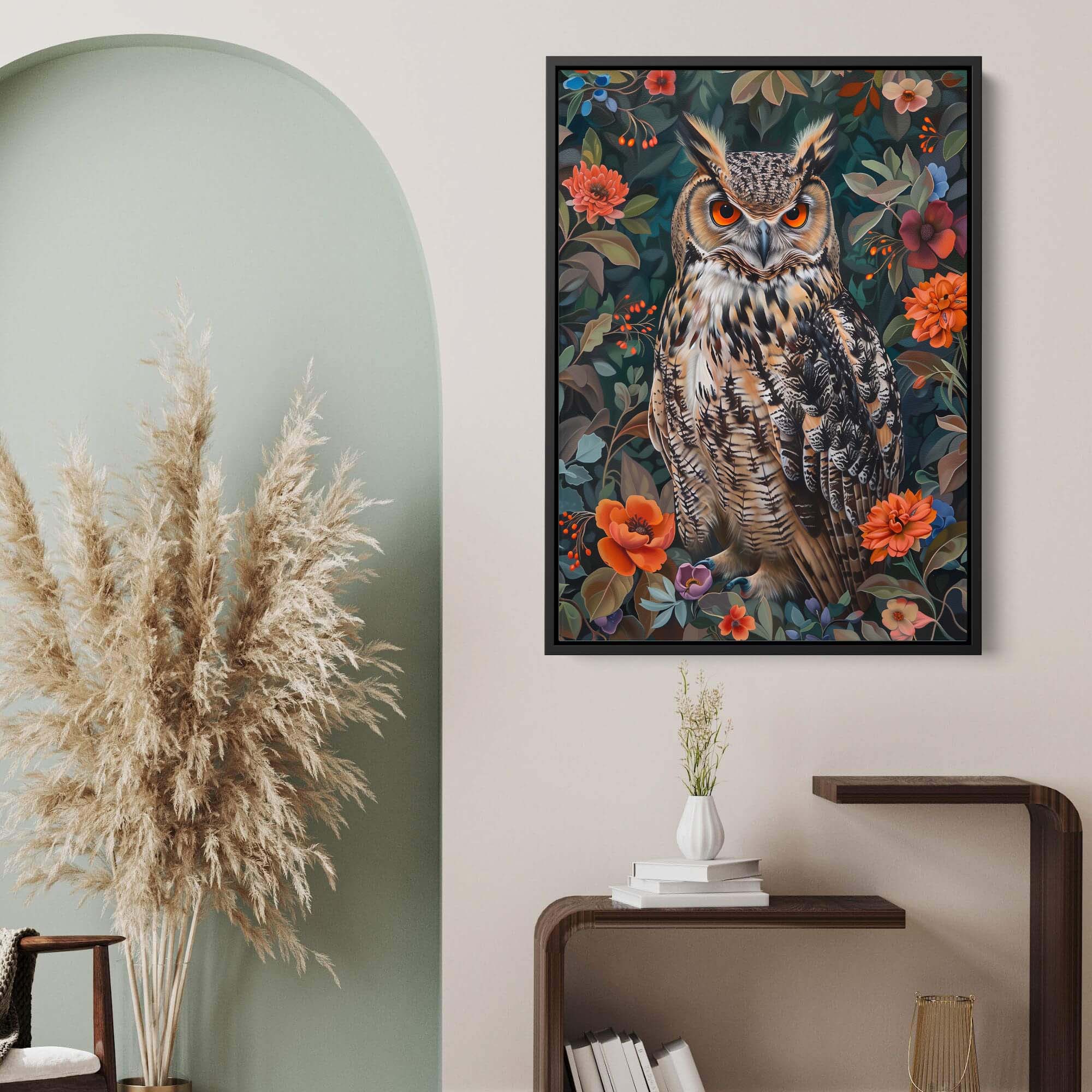 Summer Owl Canvas Print