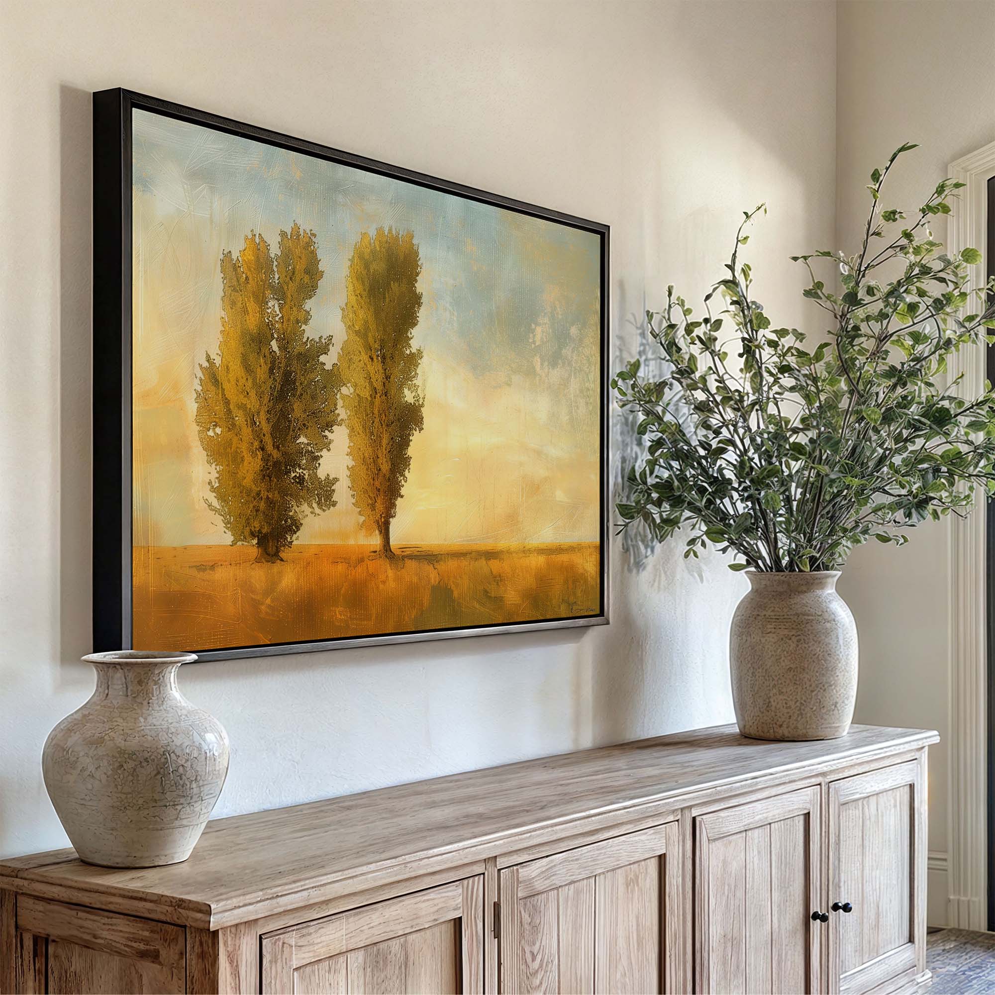 Sunlit Companions Canvas Print