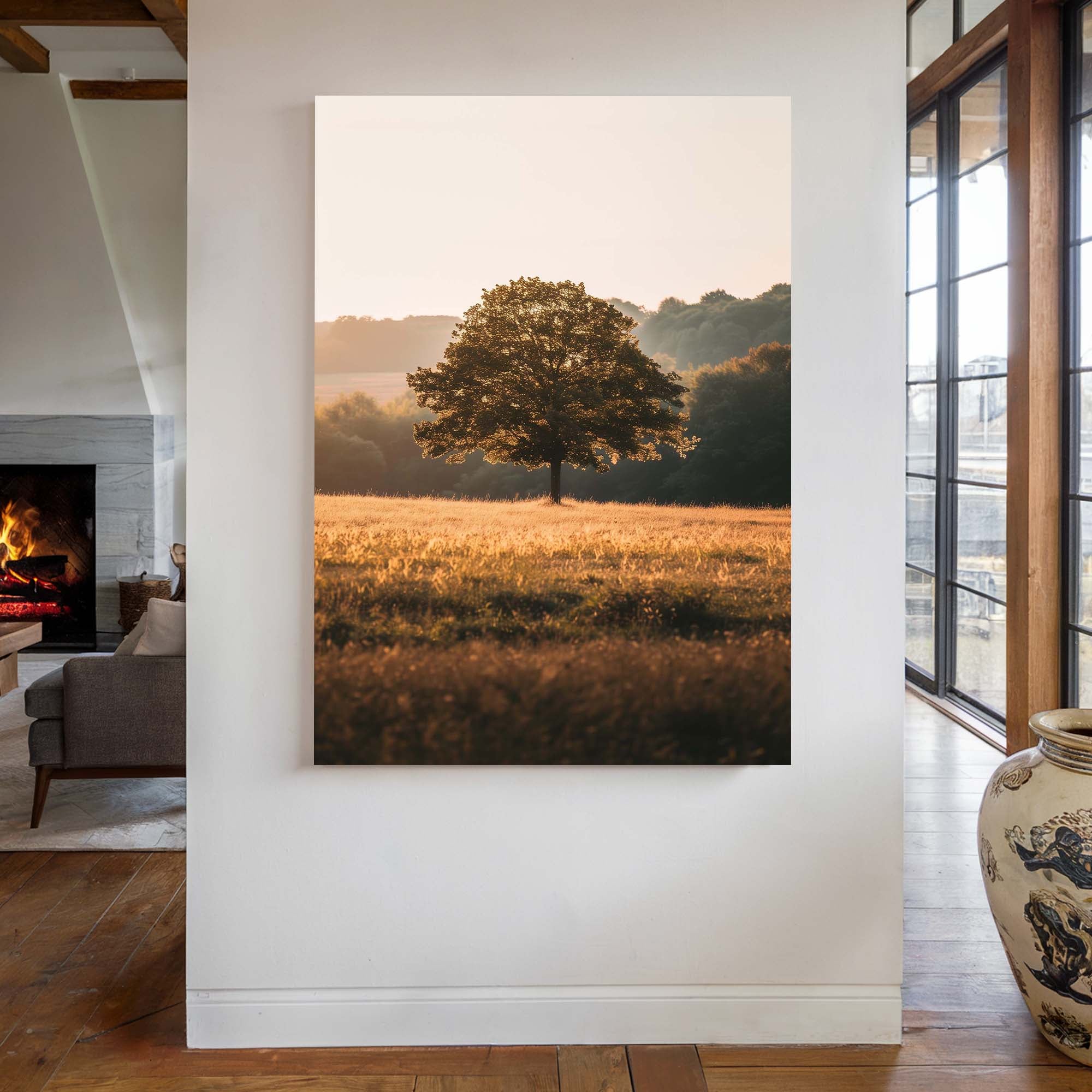 Sunlit Sanctuary Canvas Print