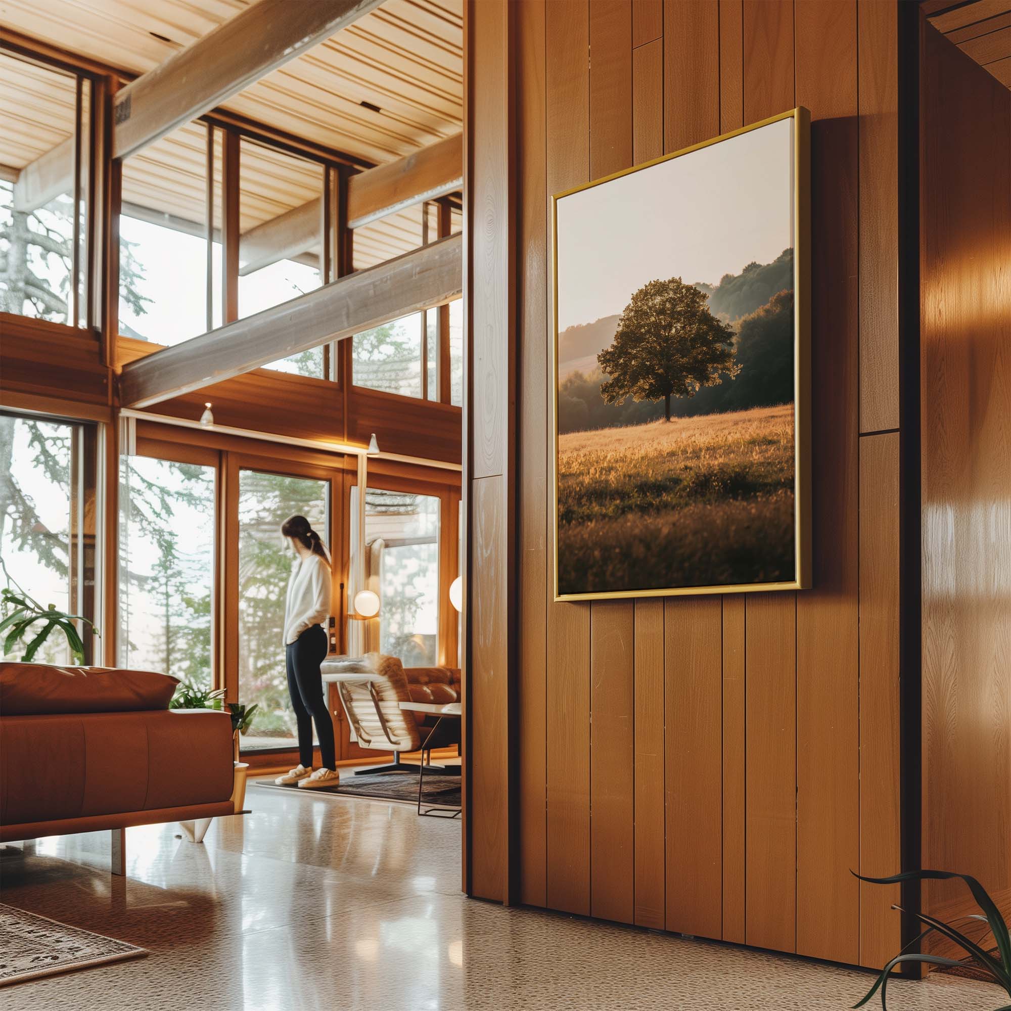 Sunlit Sanctuary Canvas Print