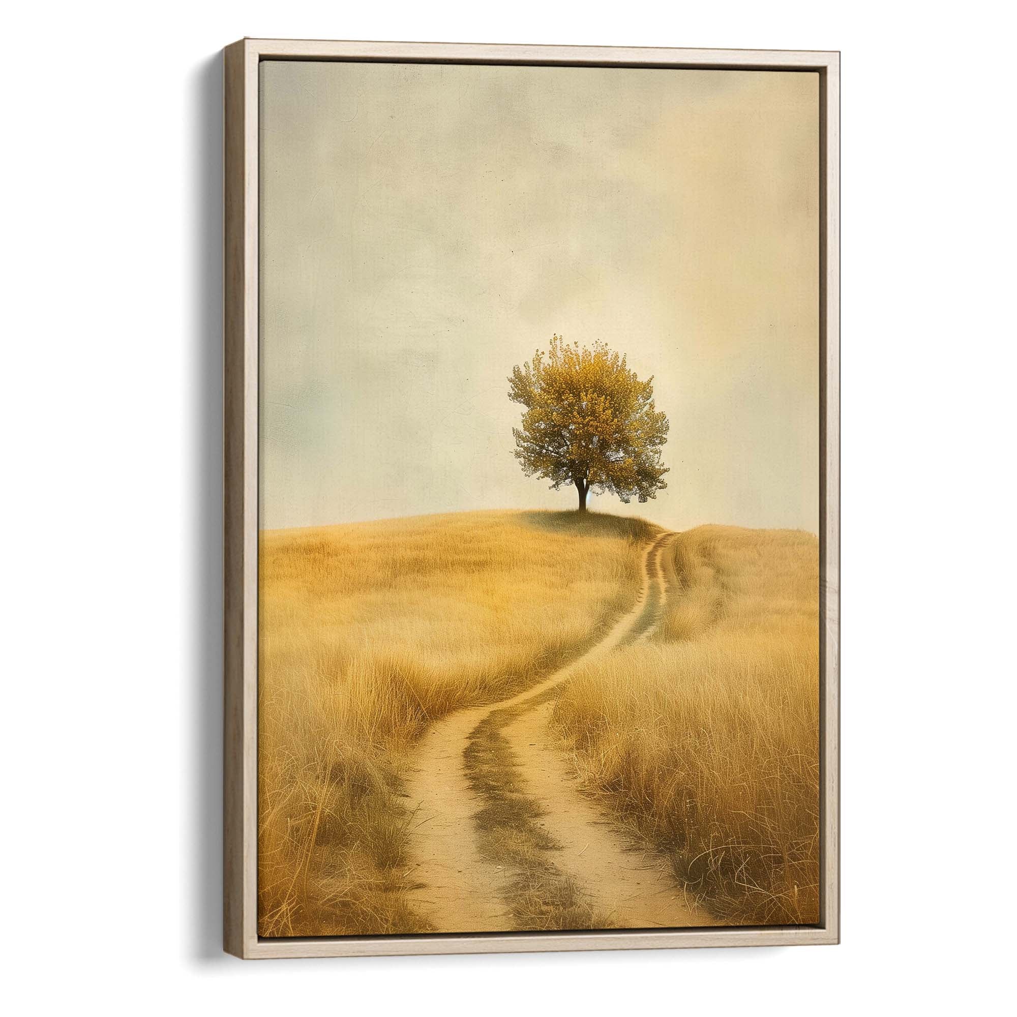 The Meadow Path Canvas Print