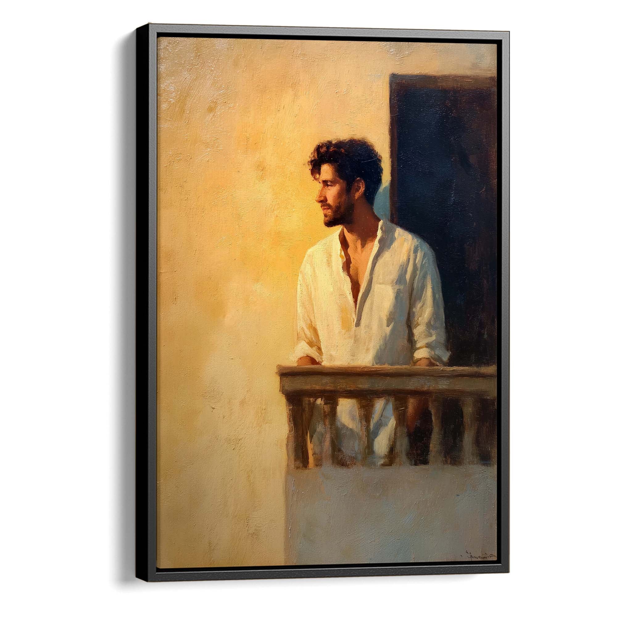 The Silence Canvas Print