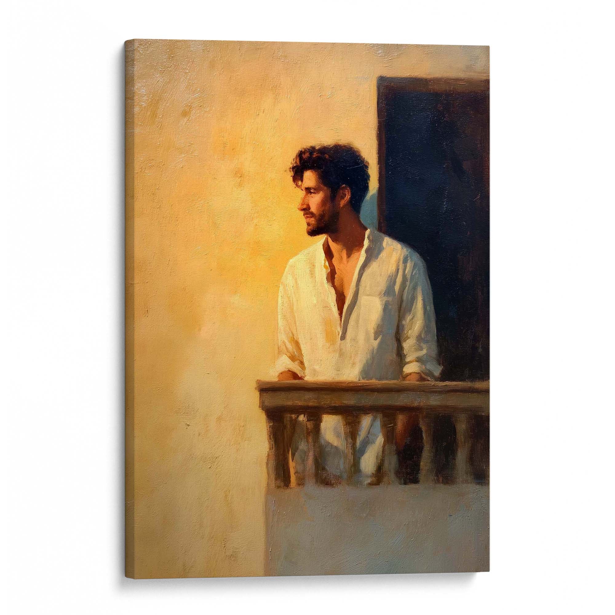 The Silence Canvas Print