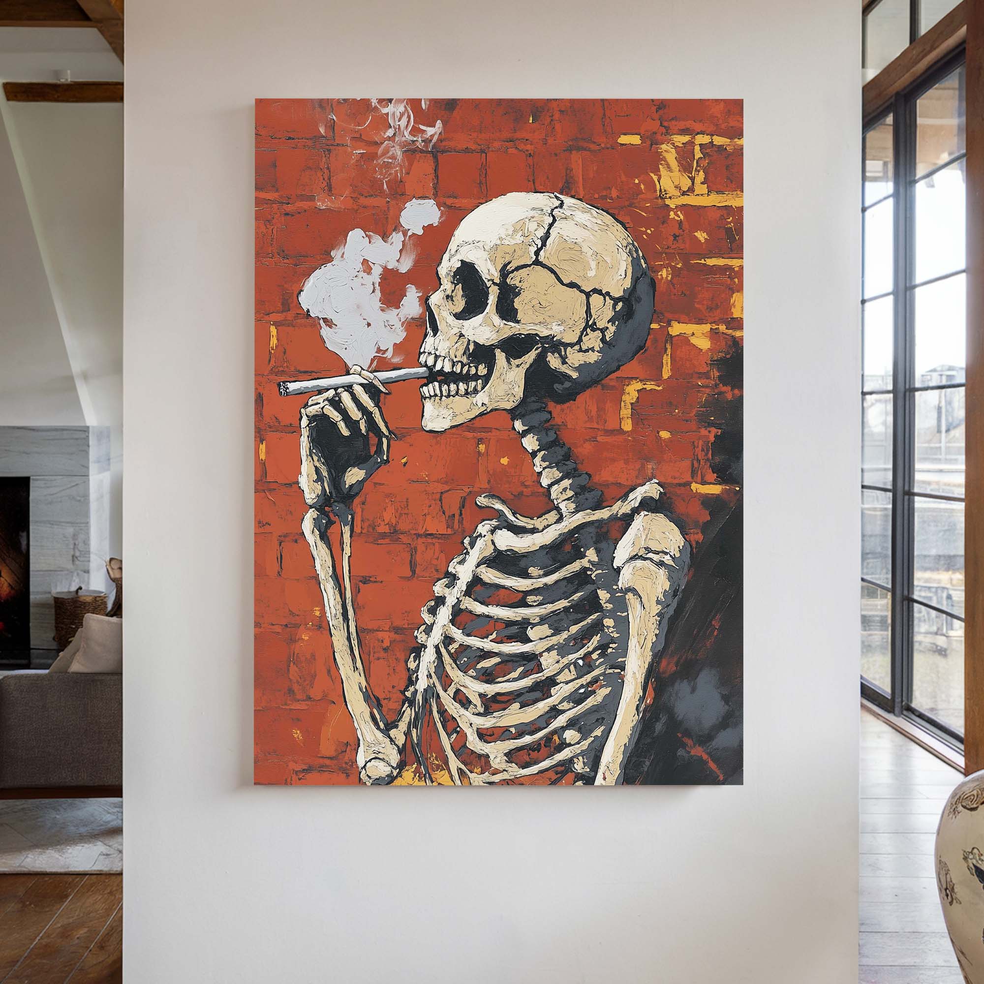 The Thinker Canvas Print