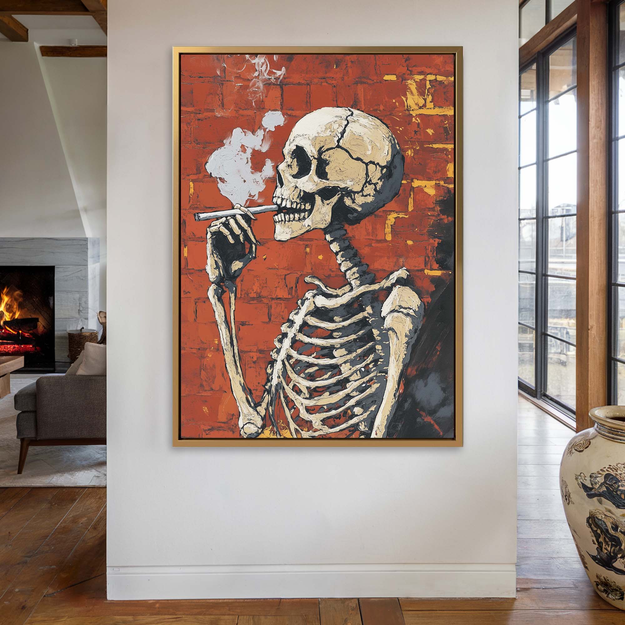 The Thinker Canvas Print