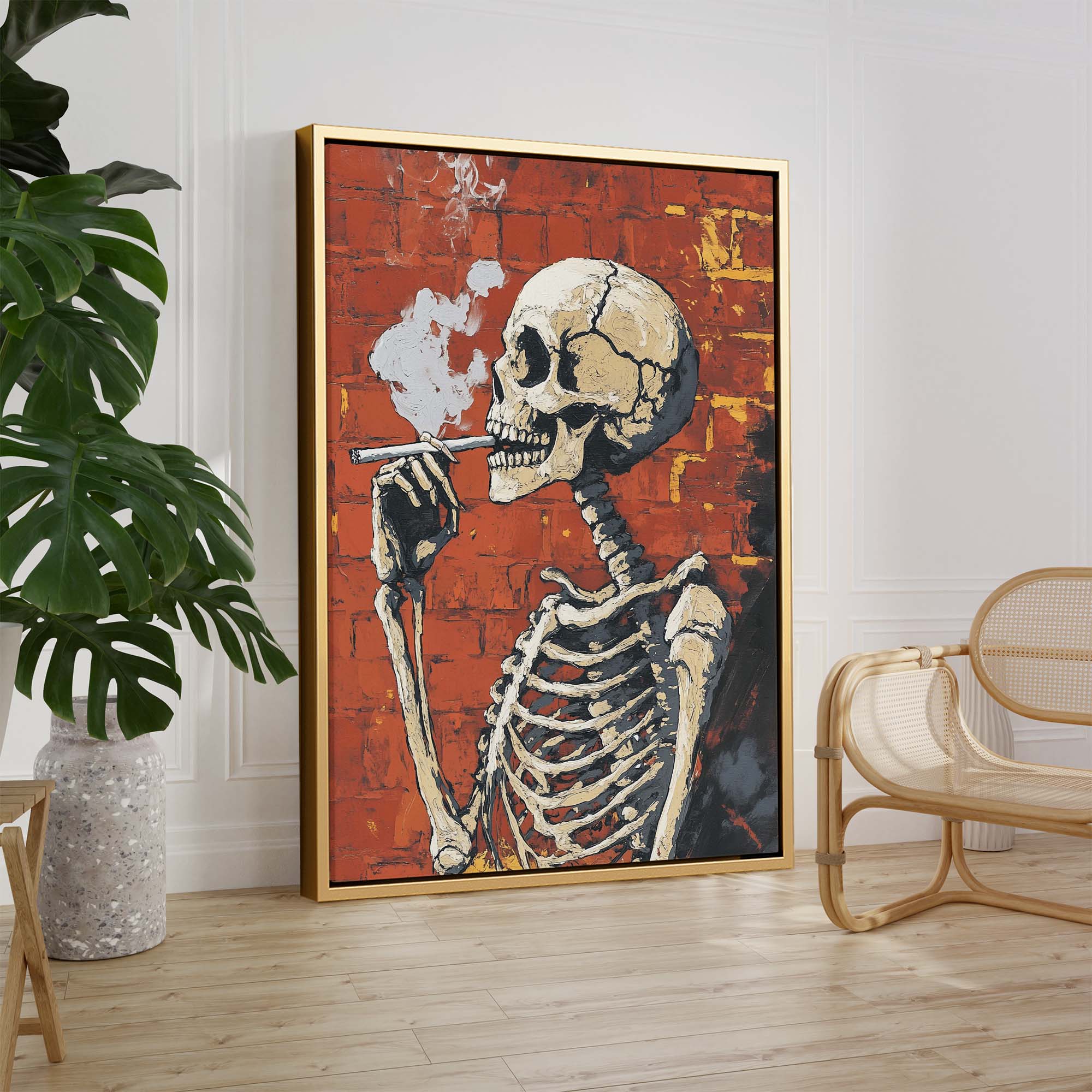 The Thinker Canvas Print