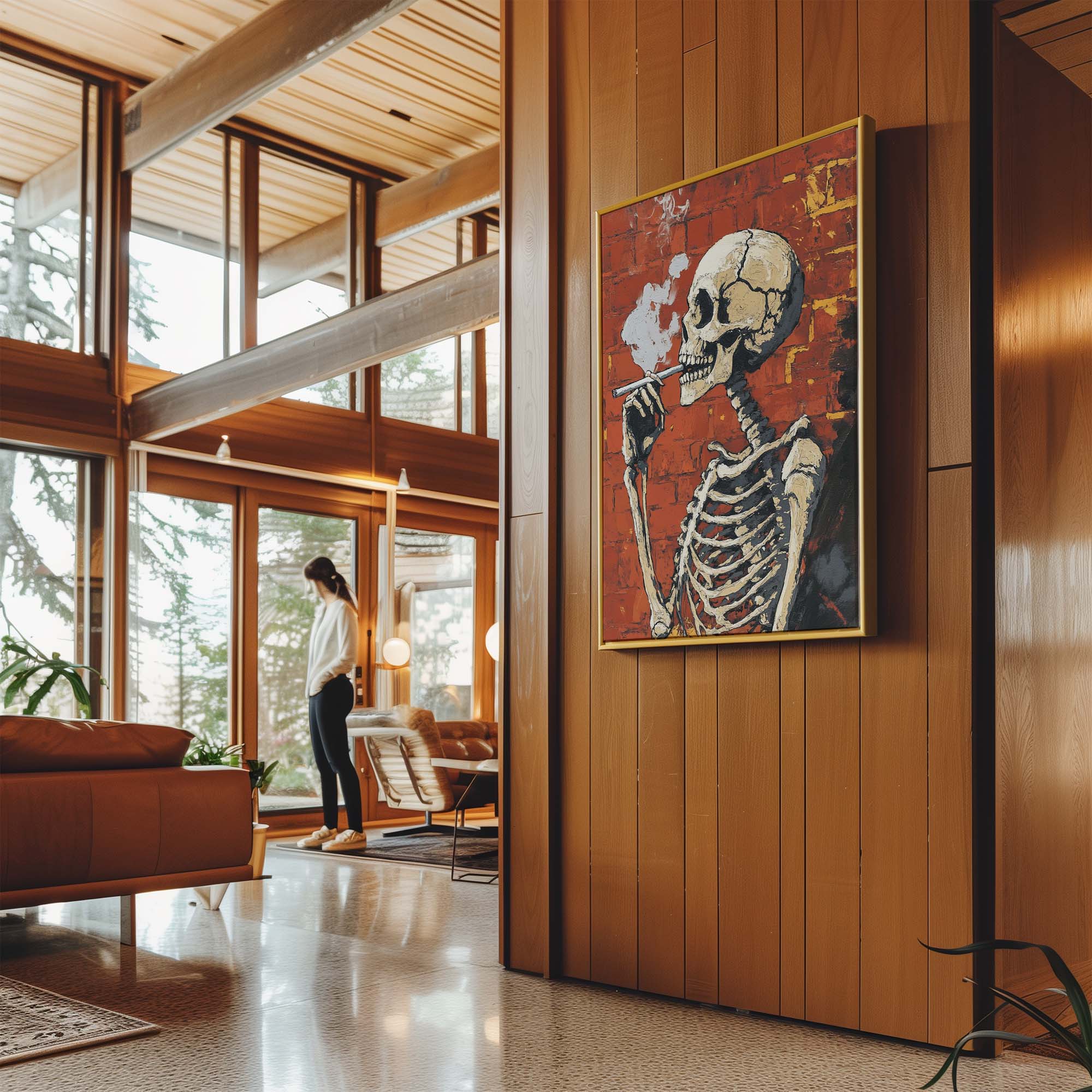 The Thinker Canvas Print