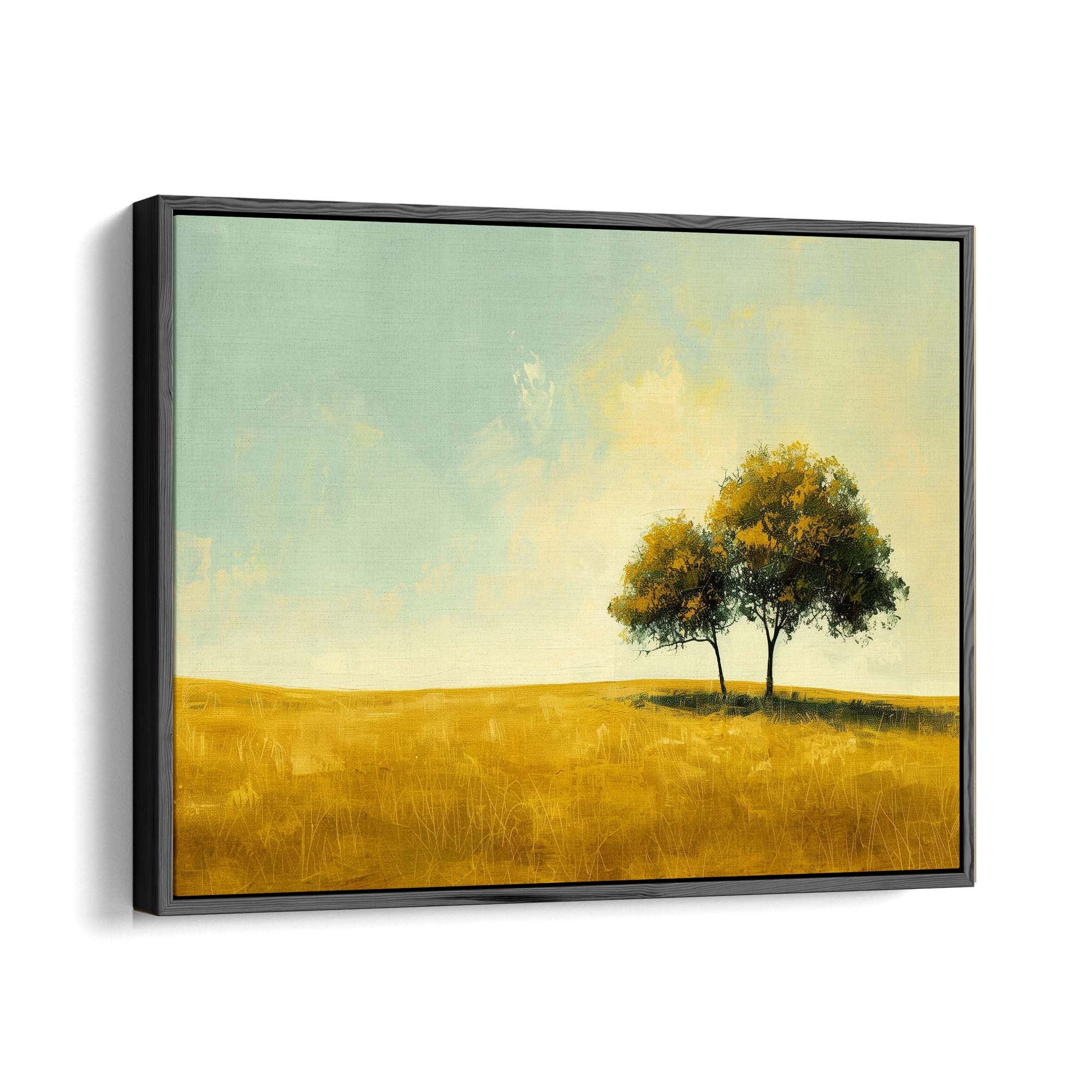 Twin Autumns Canvas Print