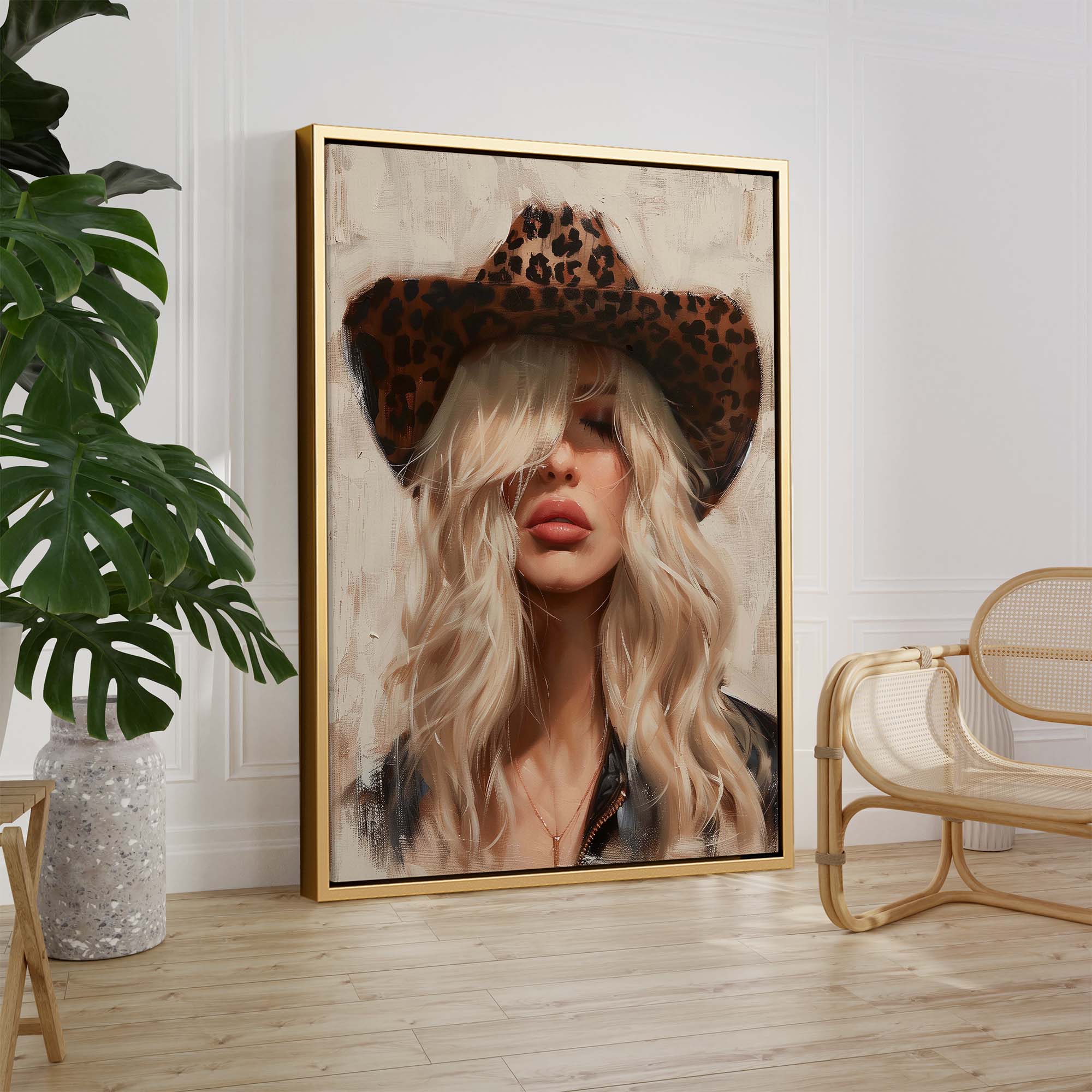 Velvet Eyes Canvas Print