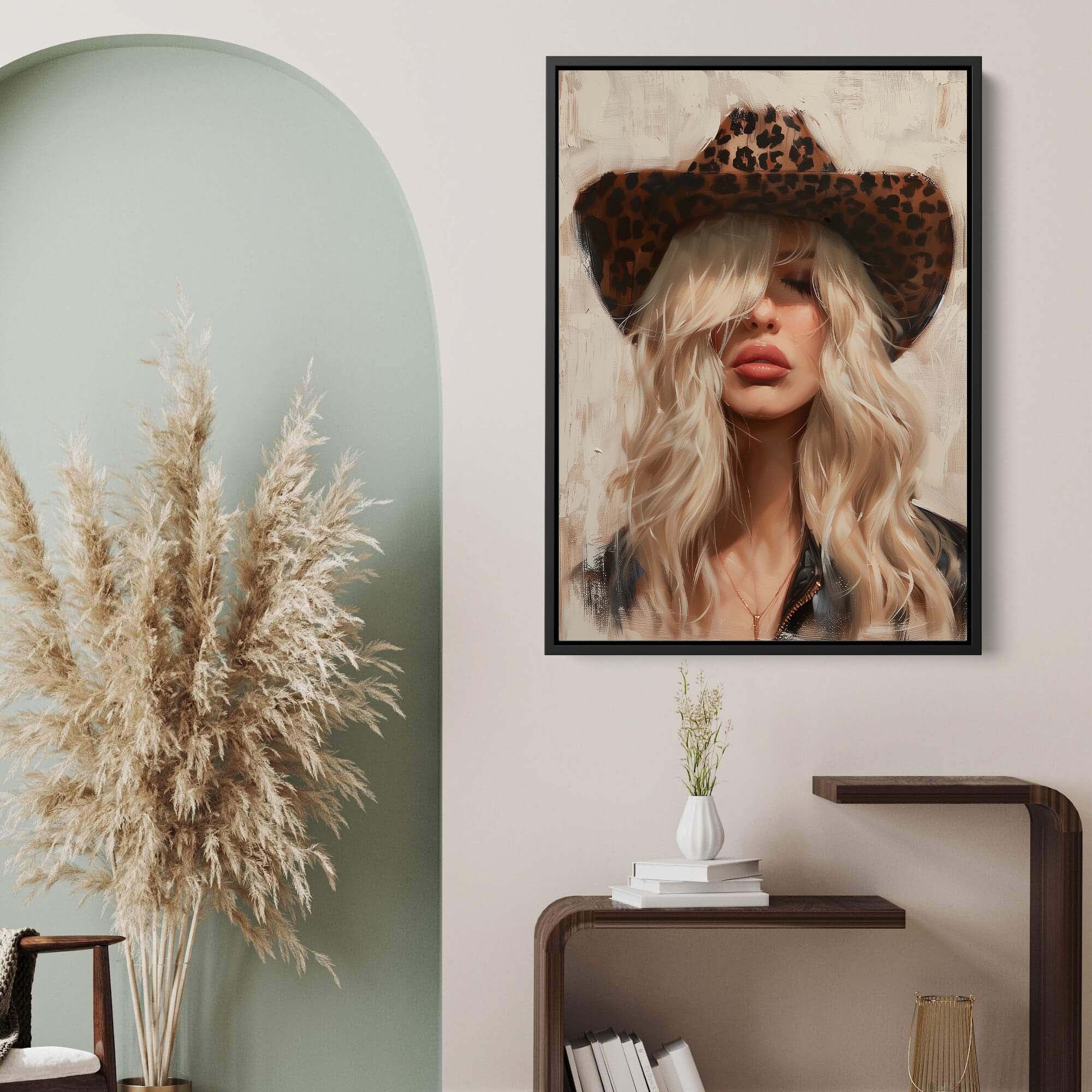 Velvet Eyes Canvas Print