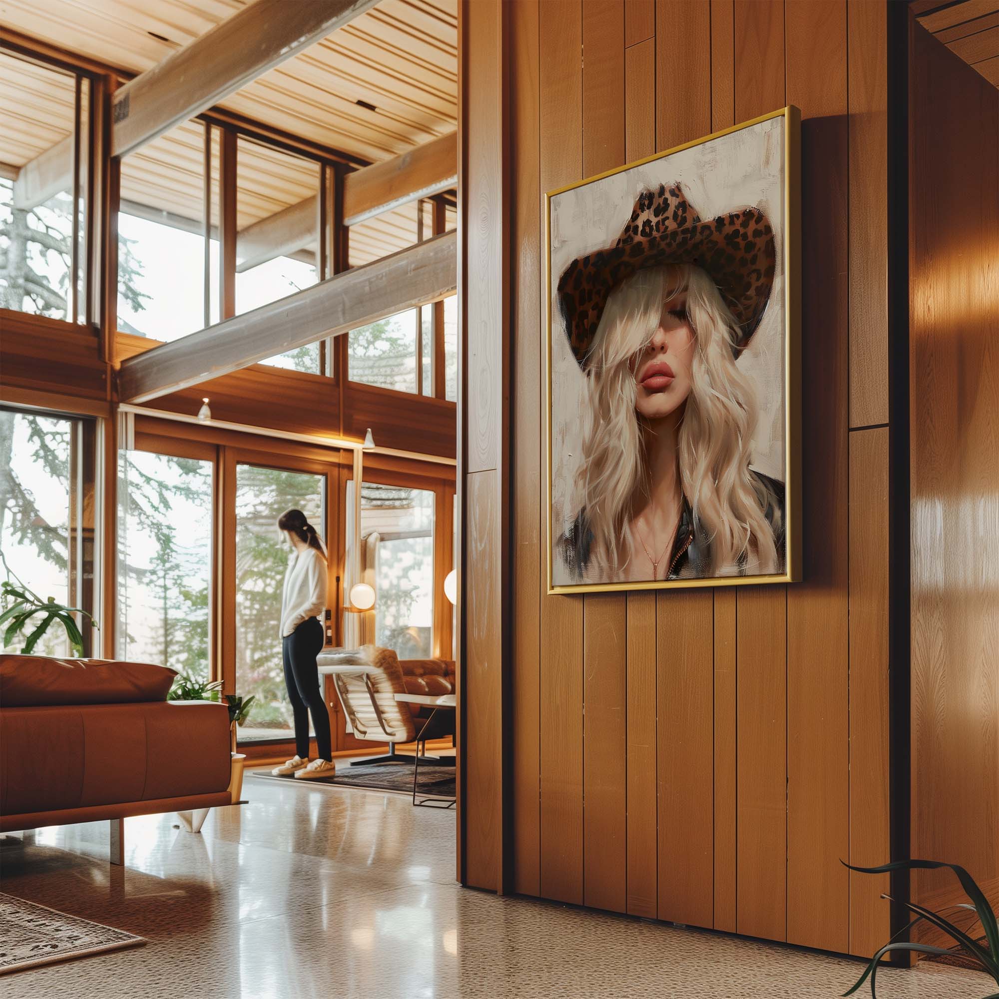 Velvet Eyes Canvas Print