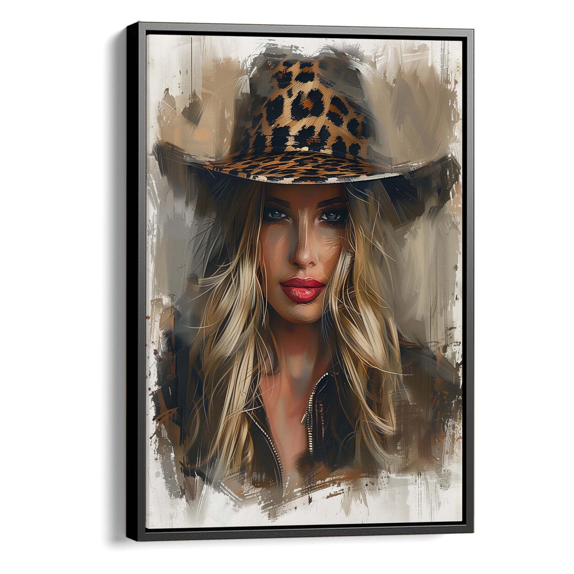 Wild Gaze Canvas Print